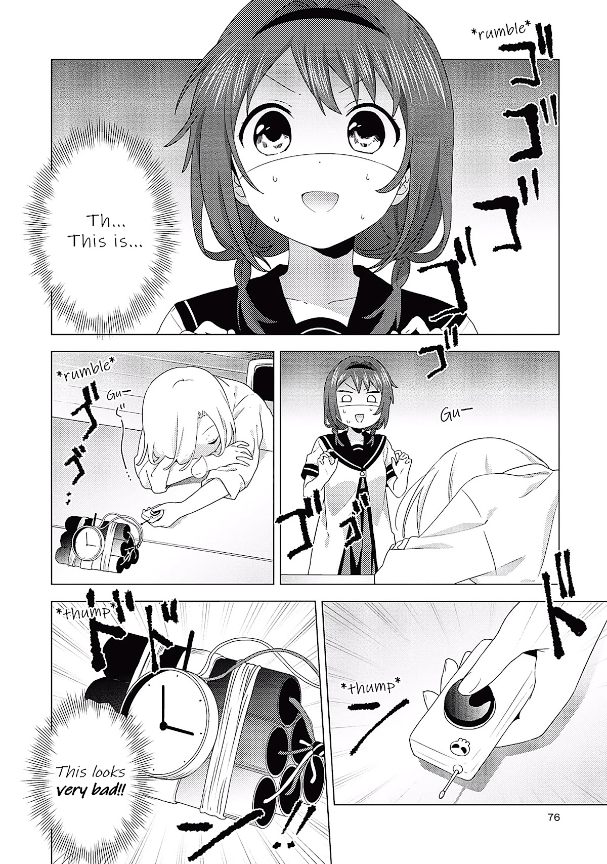 Yuru Yuri Chapter 174 page 2 - Chapter 174: Don't Push!