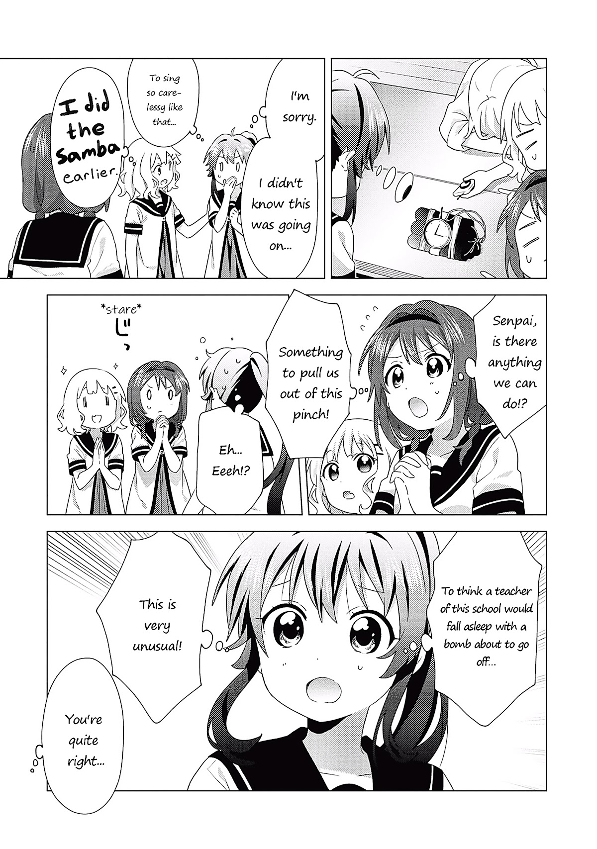 Yuru Yuri Chapter 174 page 9 - Chapter 174: Don't Push!