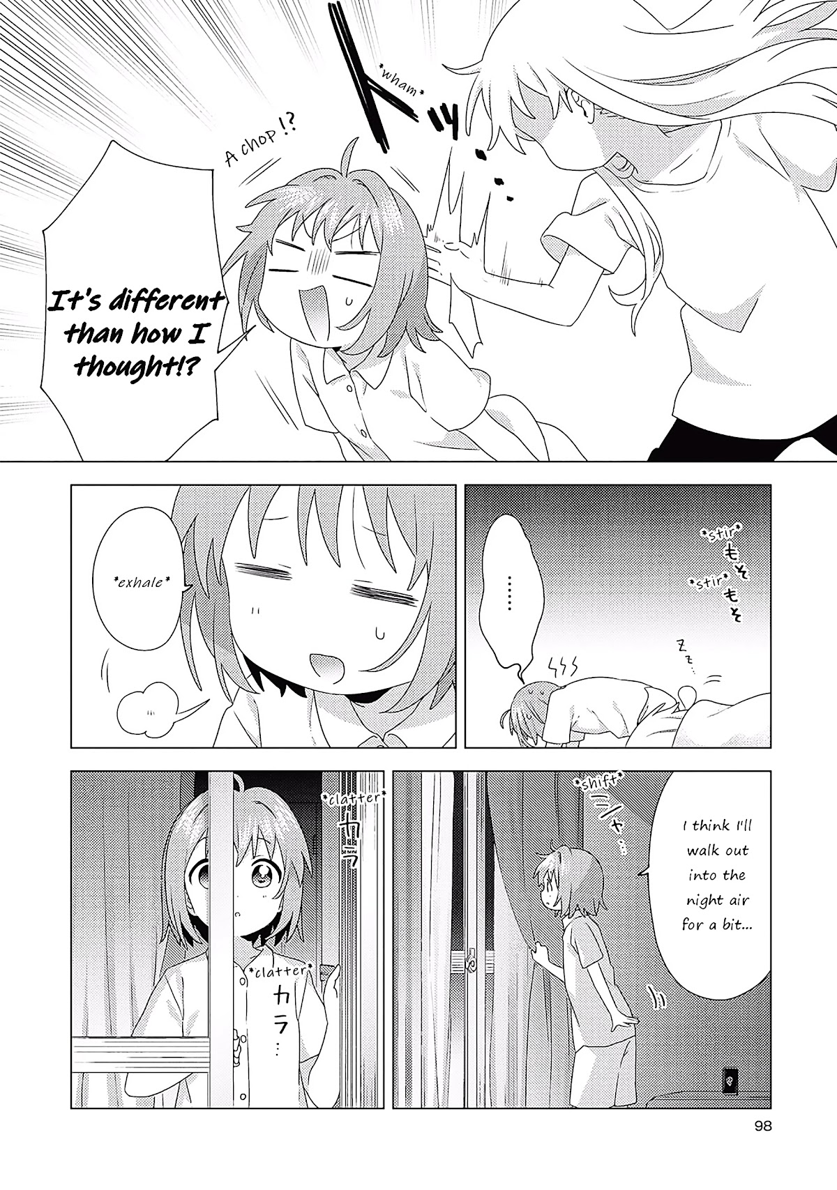 Yuru Yuri Chapter 175 page 10 - Chapter 175: How To Become Sleepy
