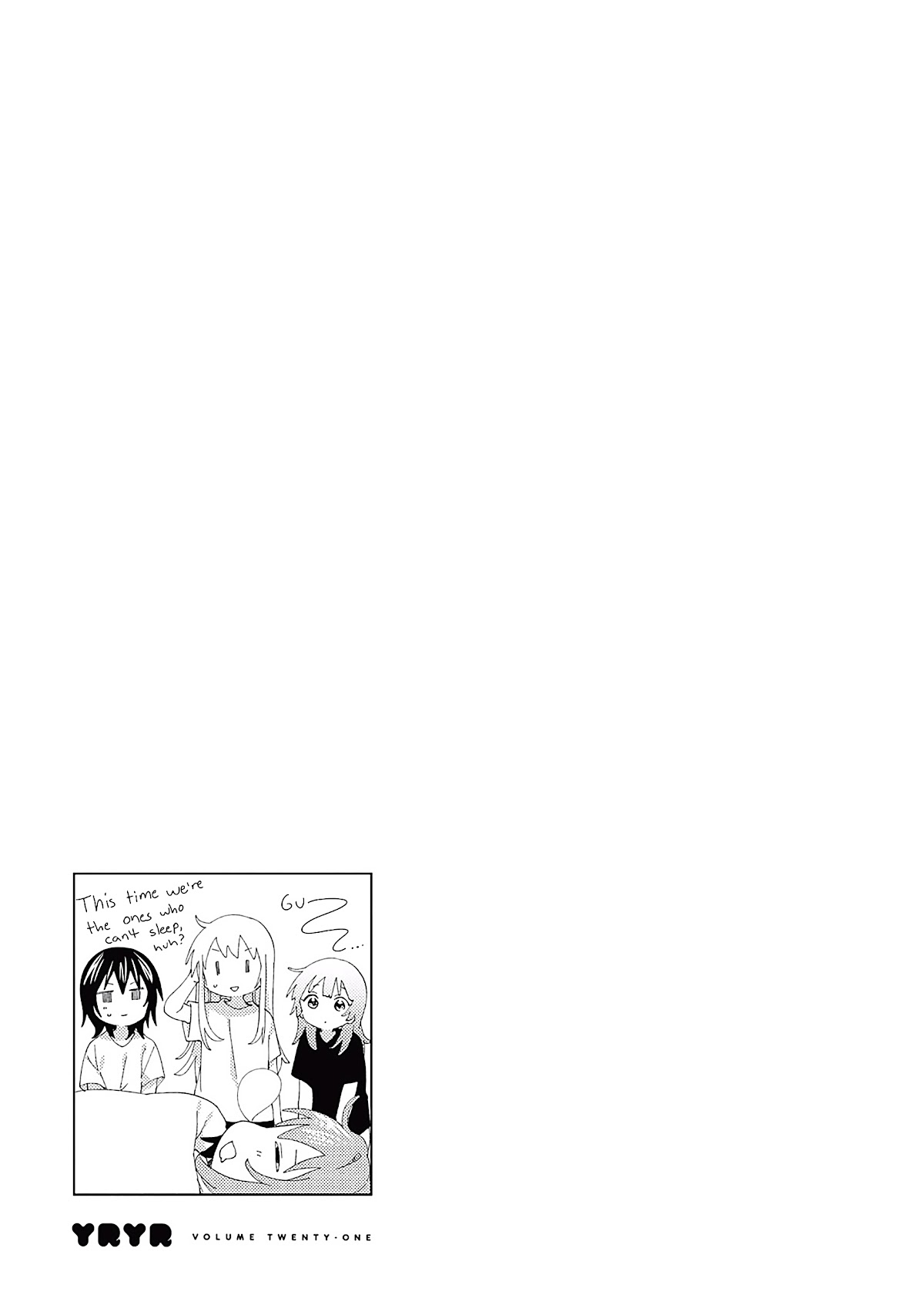 Yuru Yuri Chapter 175 page 13 - Chapter 175: How To Become Sleepy