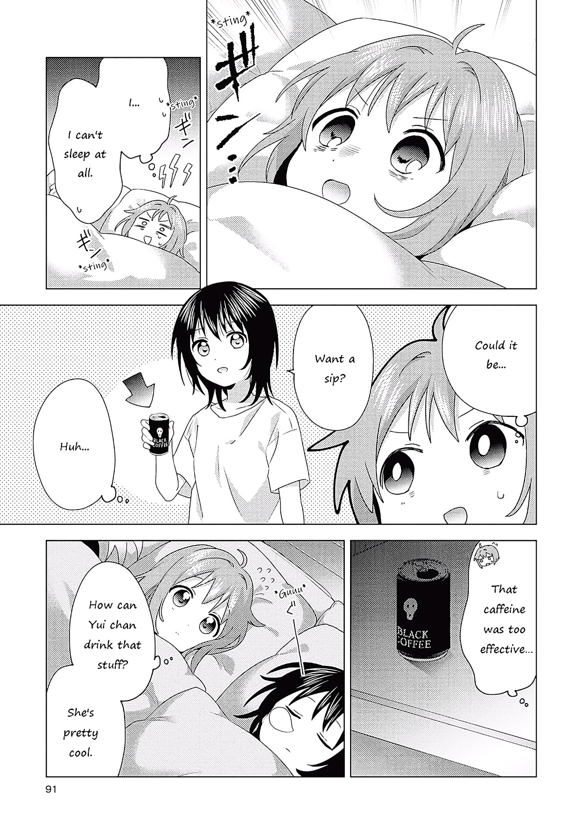 Yuru Yuri Chapter 175 page 3 - Chapter 175: How To Become Sleepy