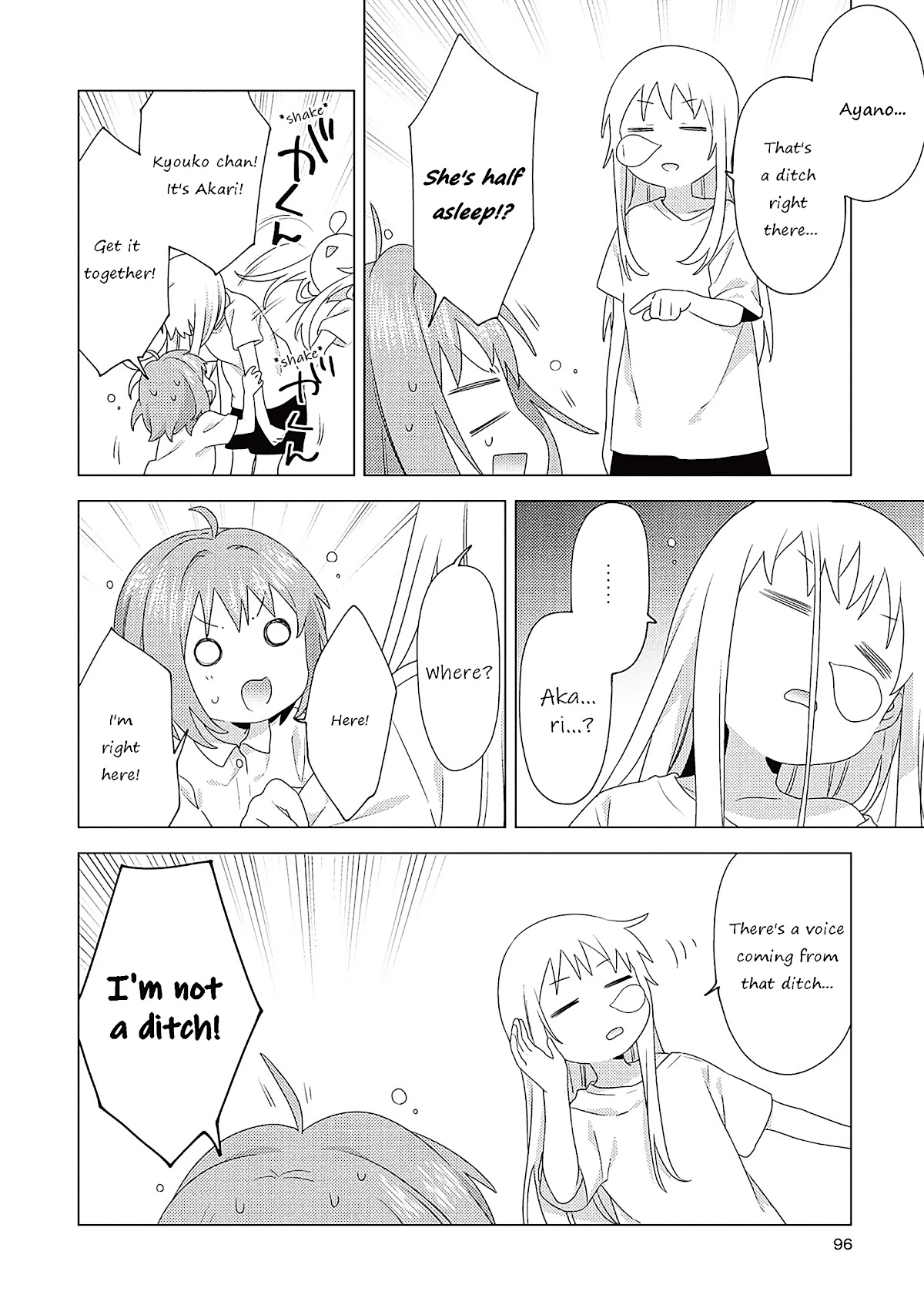 Yuru Yuri Chapter 175 page 8 - Chapter 175: How To Become Sleepy