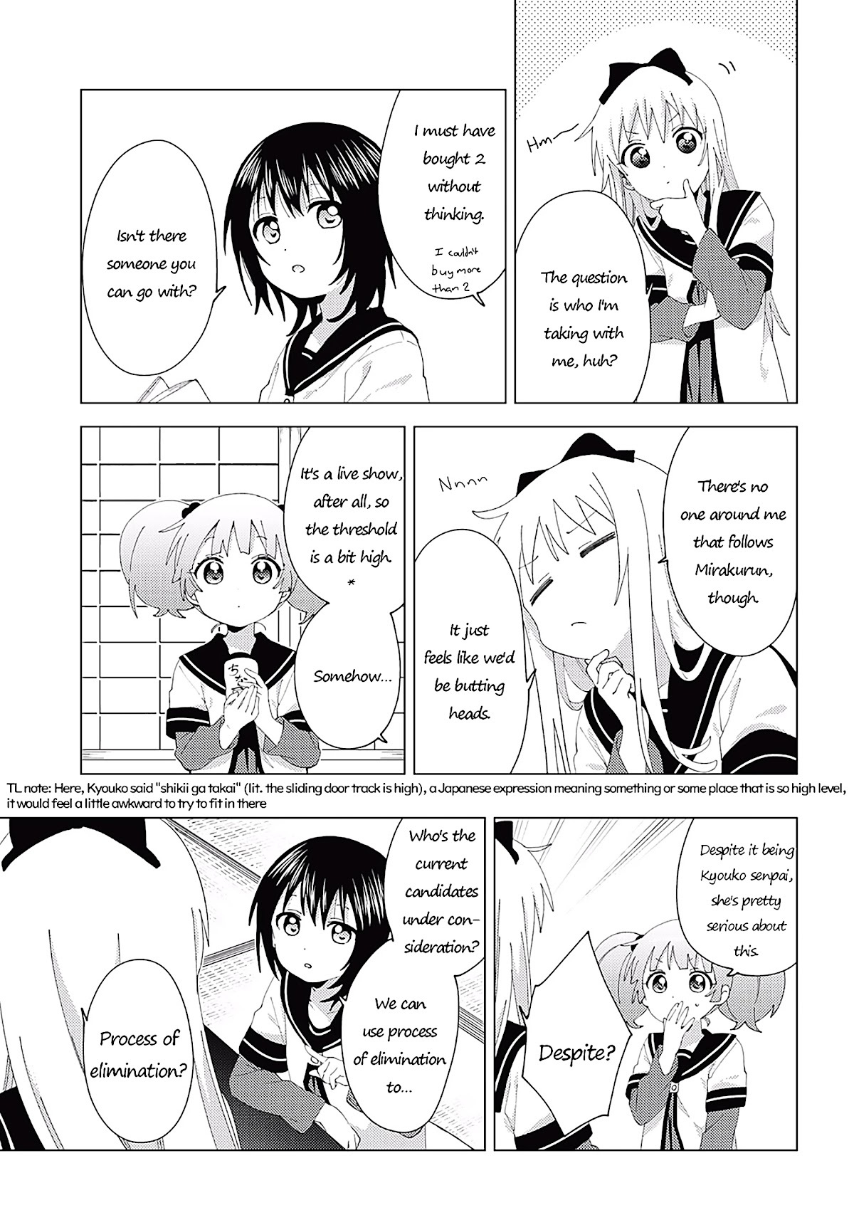Yuru Yuri Chapter 179 page 5 - Chapter 179: Toshinou Fukyouko