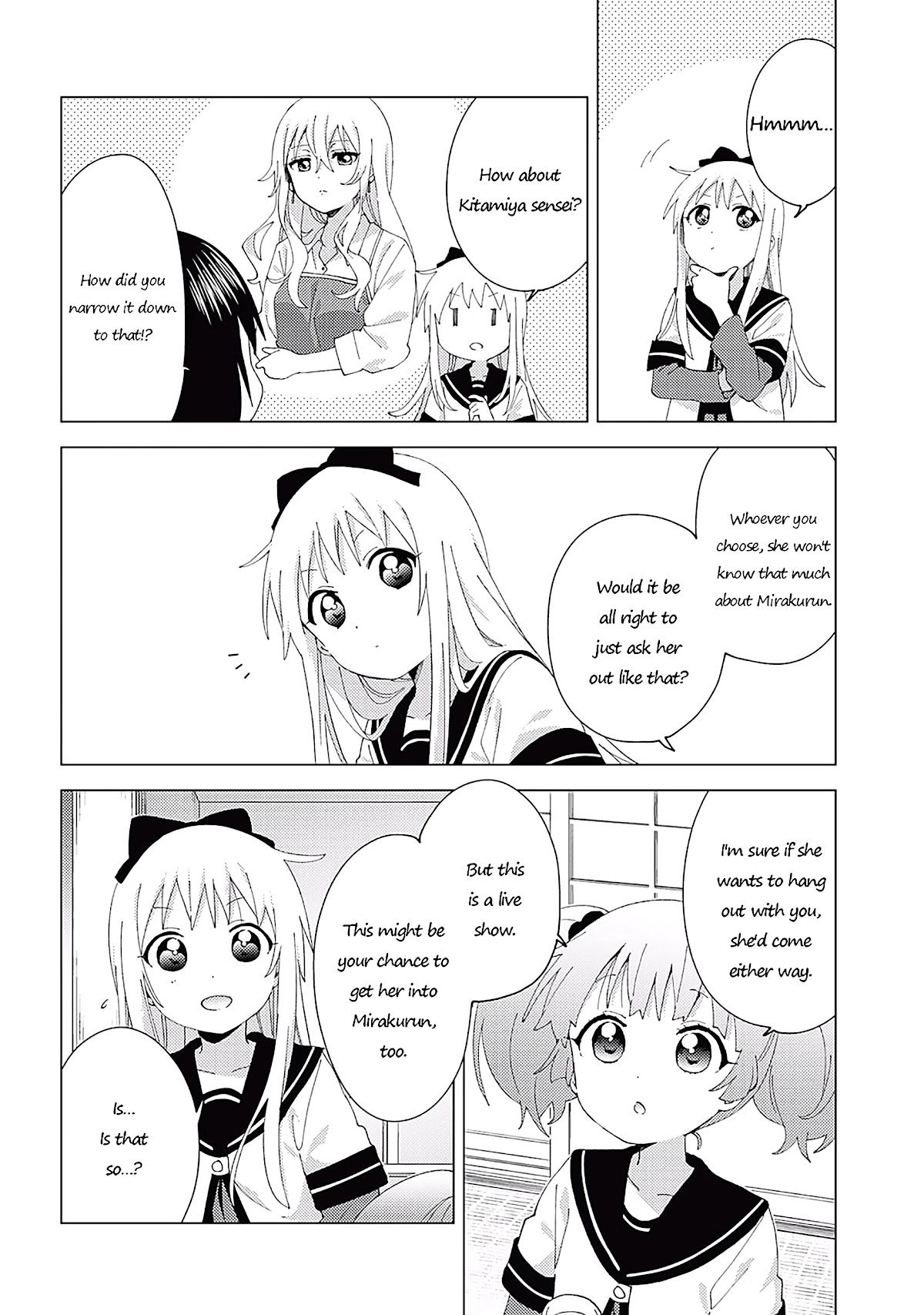 Yuru Yuri Chapter 179 page 6 - Chapter 179: Toshinou Fukyouko