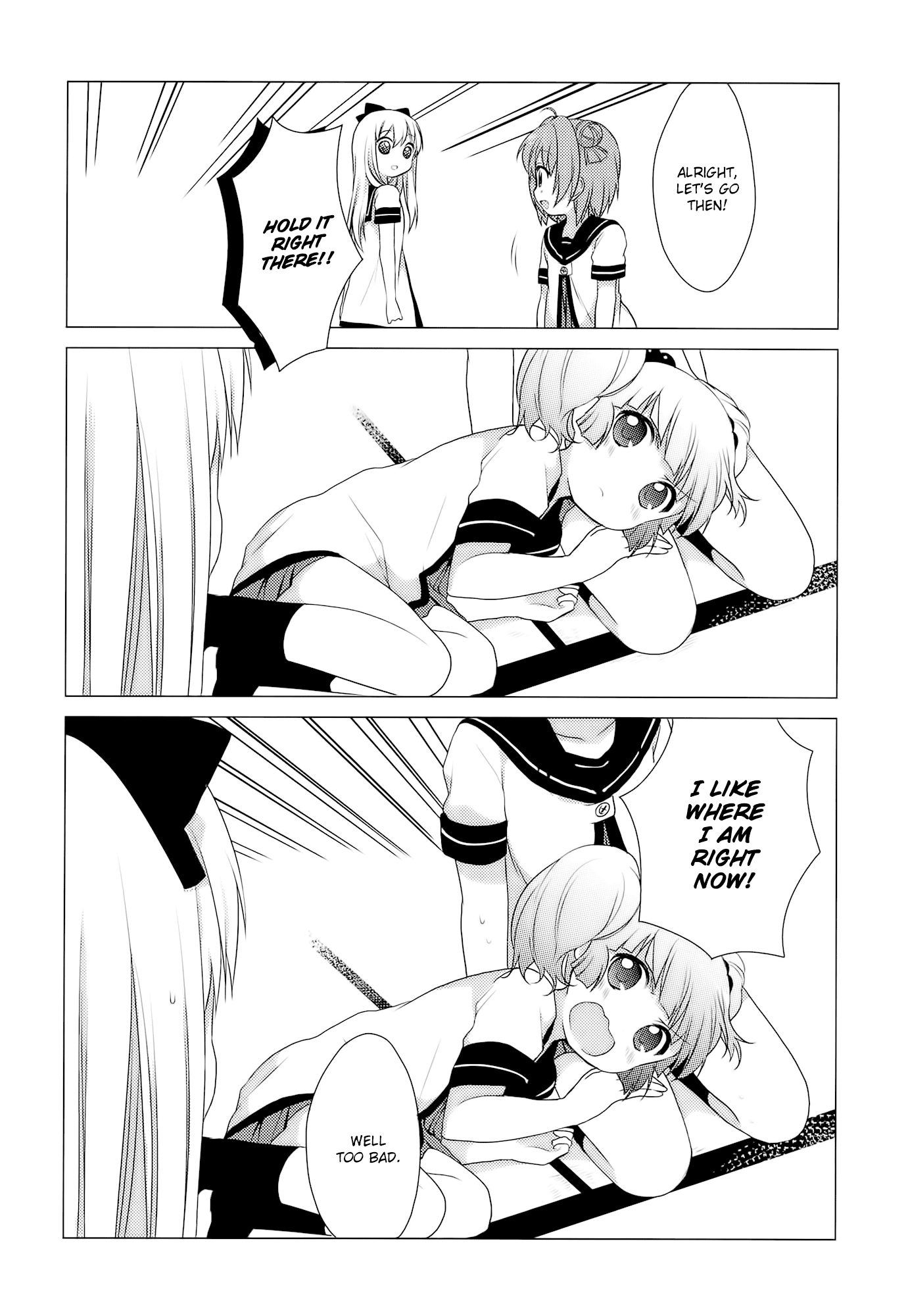 Yuru Yuri Chapter 18 page 15 - Chapter 18: The Summer Is Hot Because of Your Brilliance