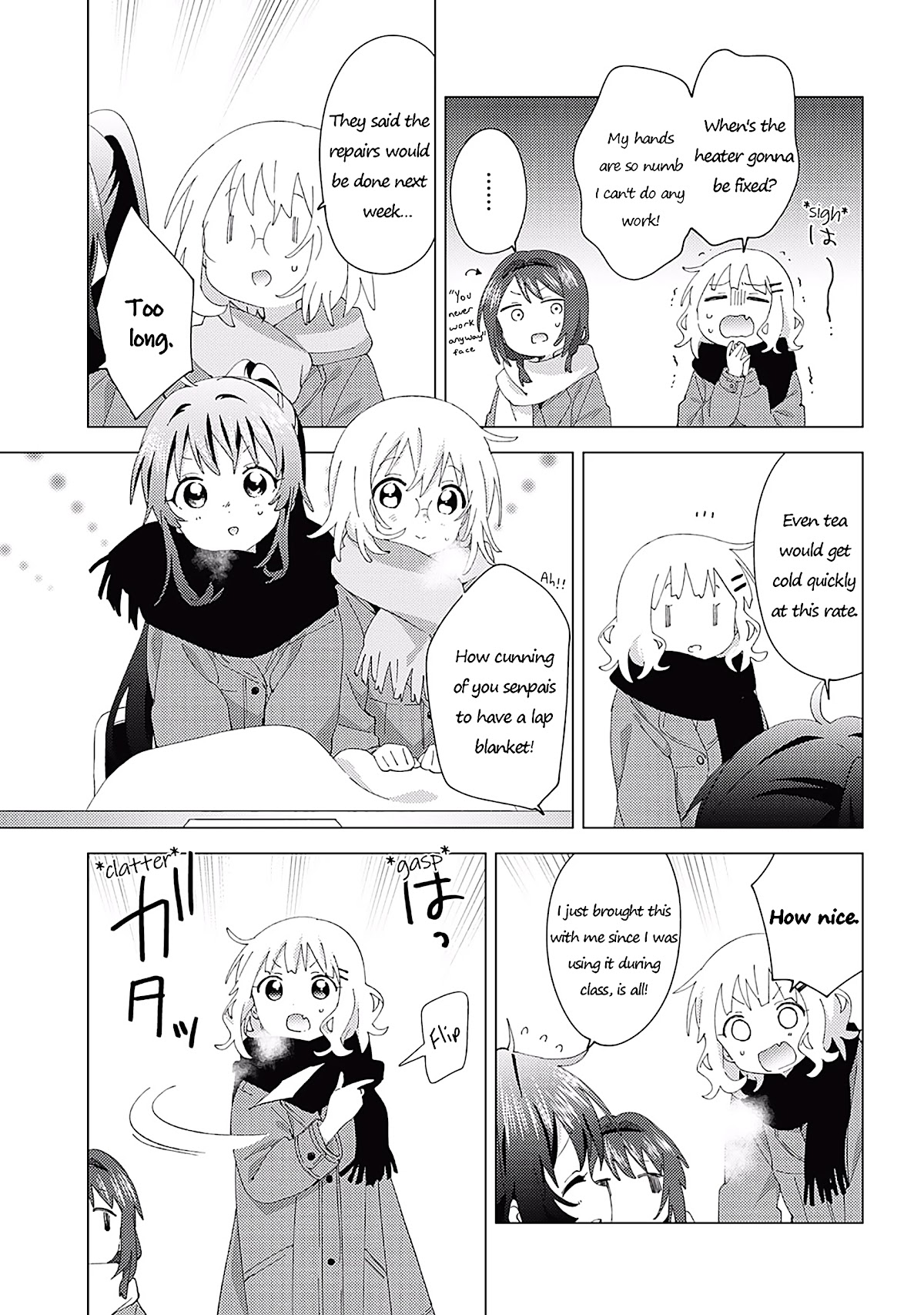 Yuru Yuri Chapter 181 page 3 - Chapter 181: Verrrrrry Cold!