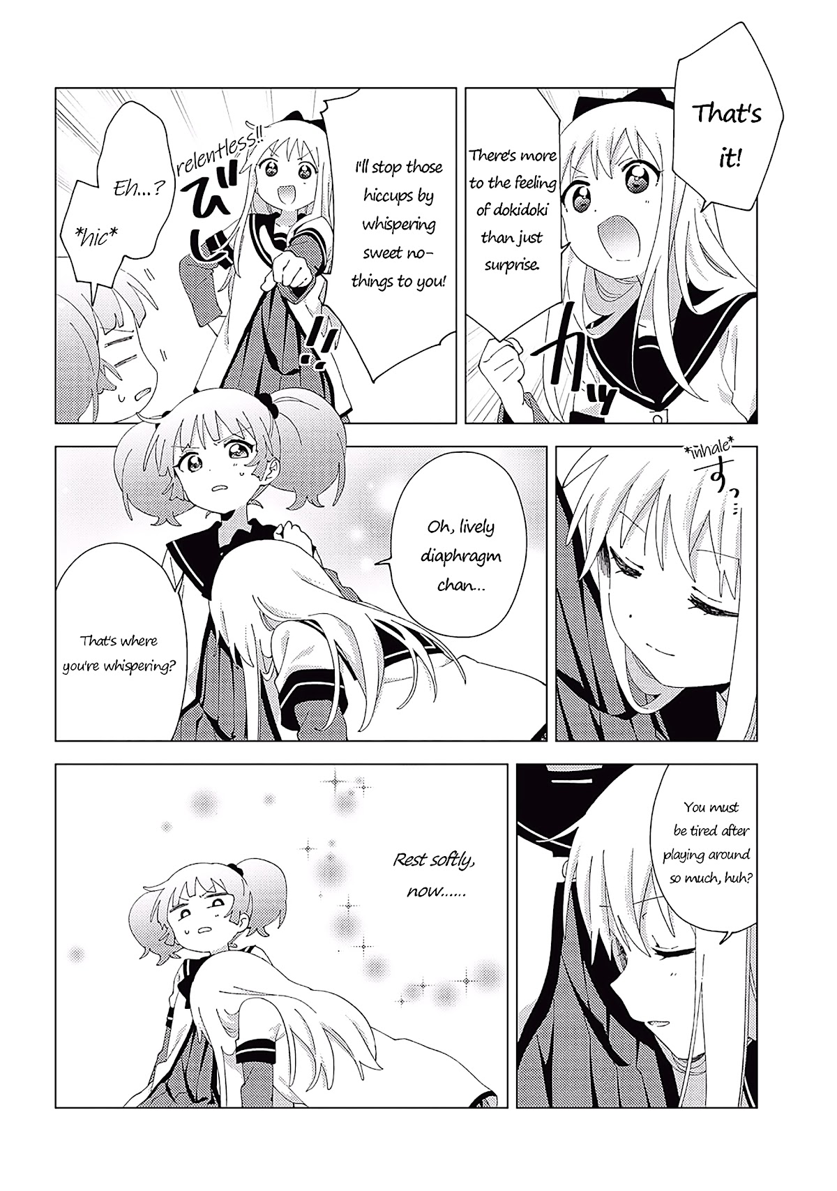 Yuru Yuri Chapter 182 page 10 - Chapter 182: Hiccup