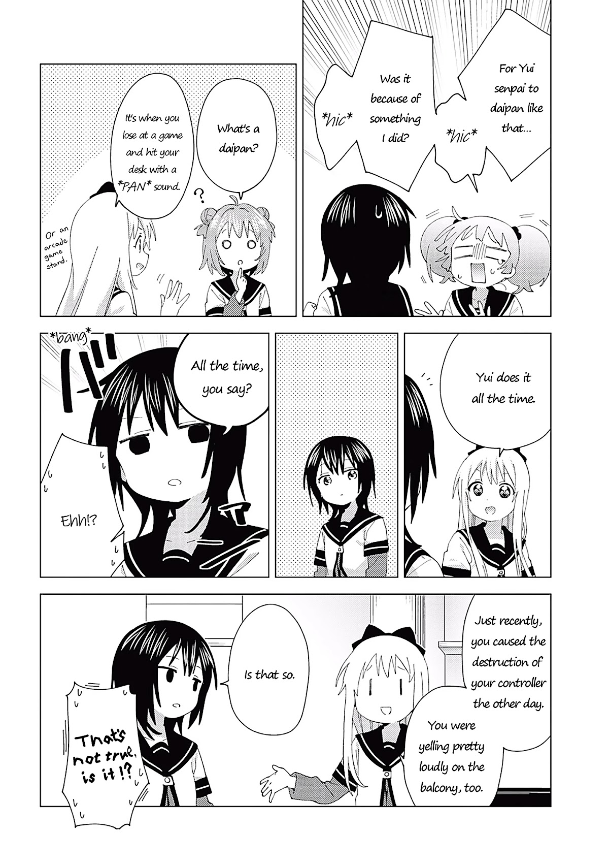 Yuru Yuri Chapter 182 page 6 - Chapter 182: Hiccup