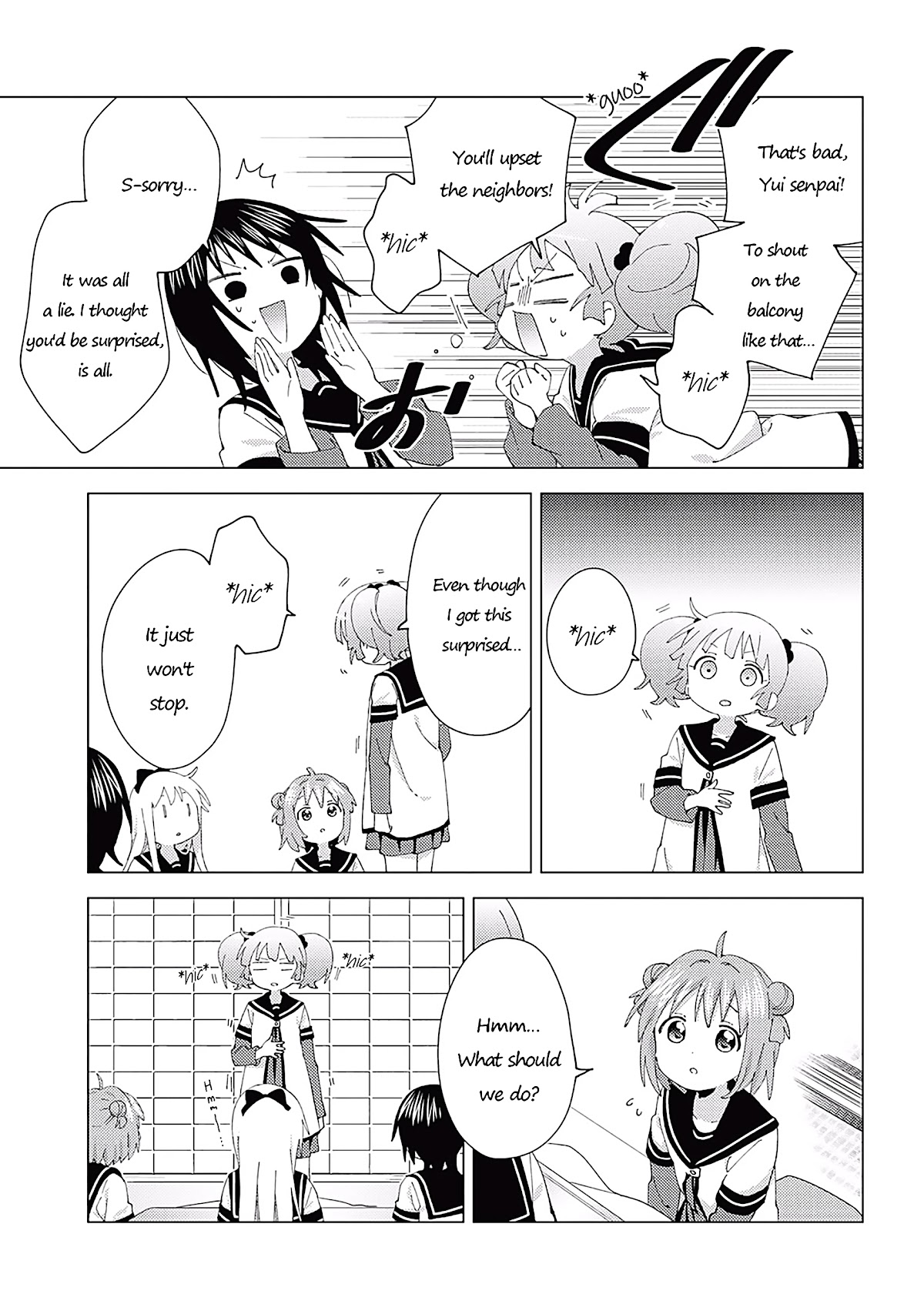 Yuru Yuri Chapter 182 page 7 - Chapter 182: Hiccup
