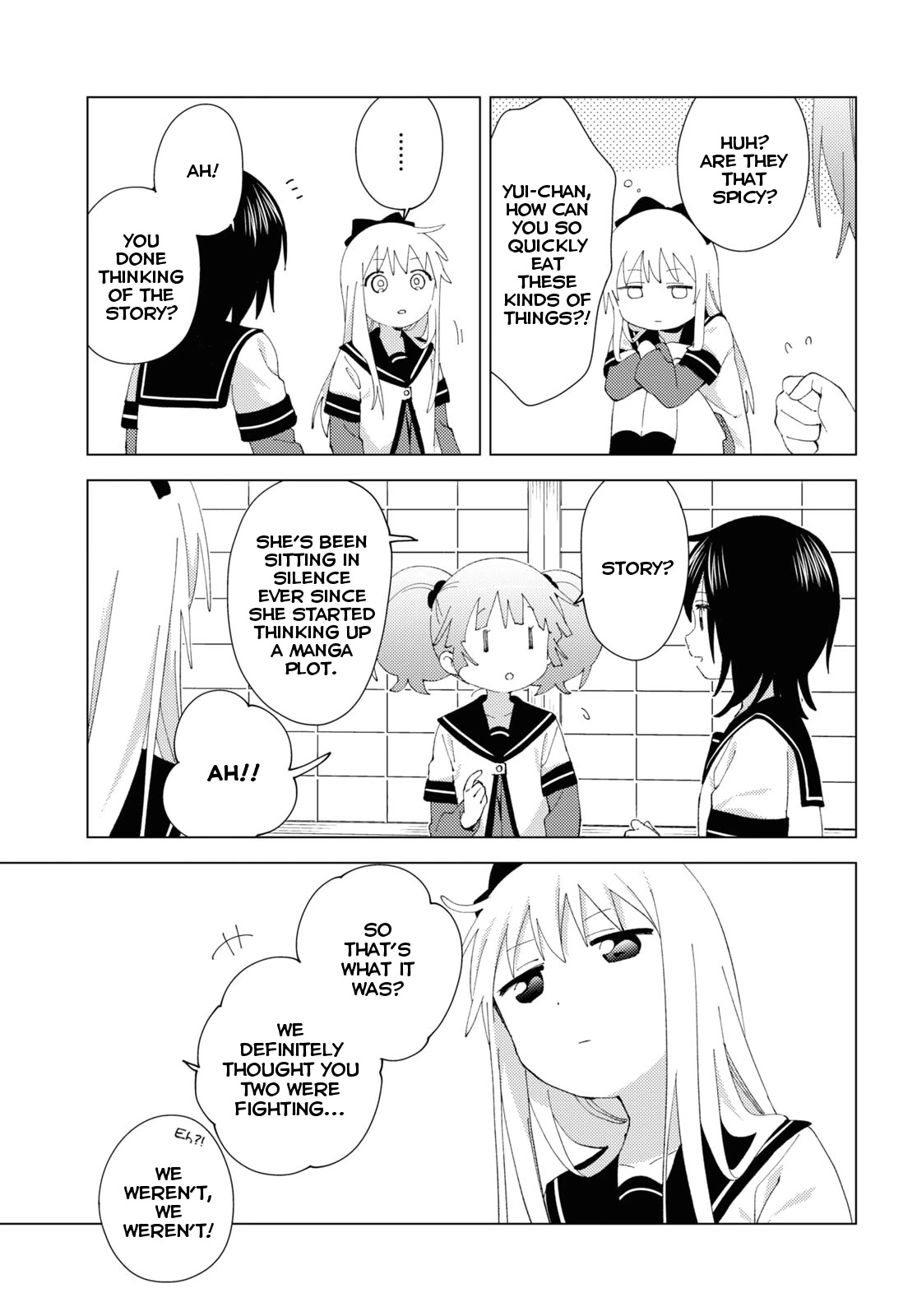Yuru Yuri Chapter 185 page 11 - Chapter 185: Unpleasant Atmosphere