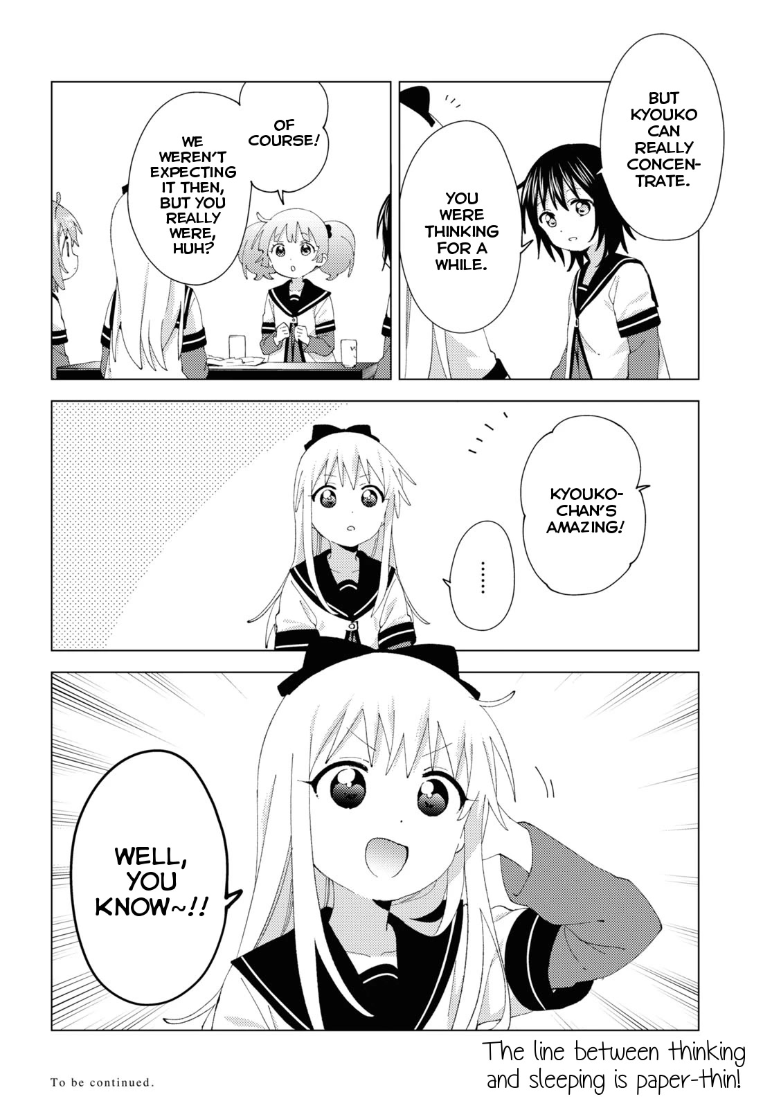 Yuru Yuri Chapter 185 page 12 - Chapter 185: Unpleasant Atmosphere