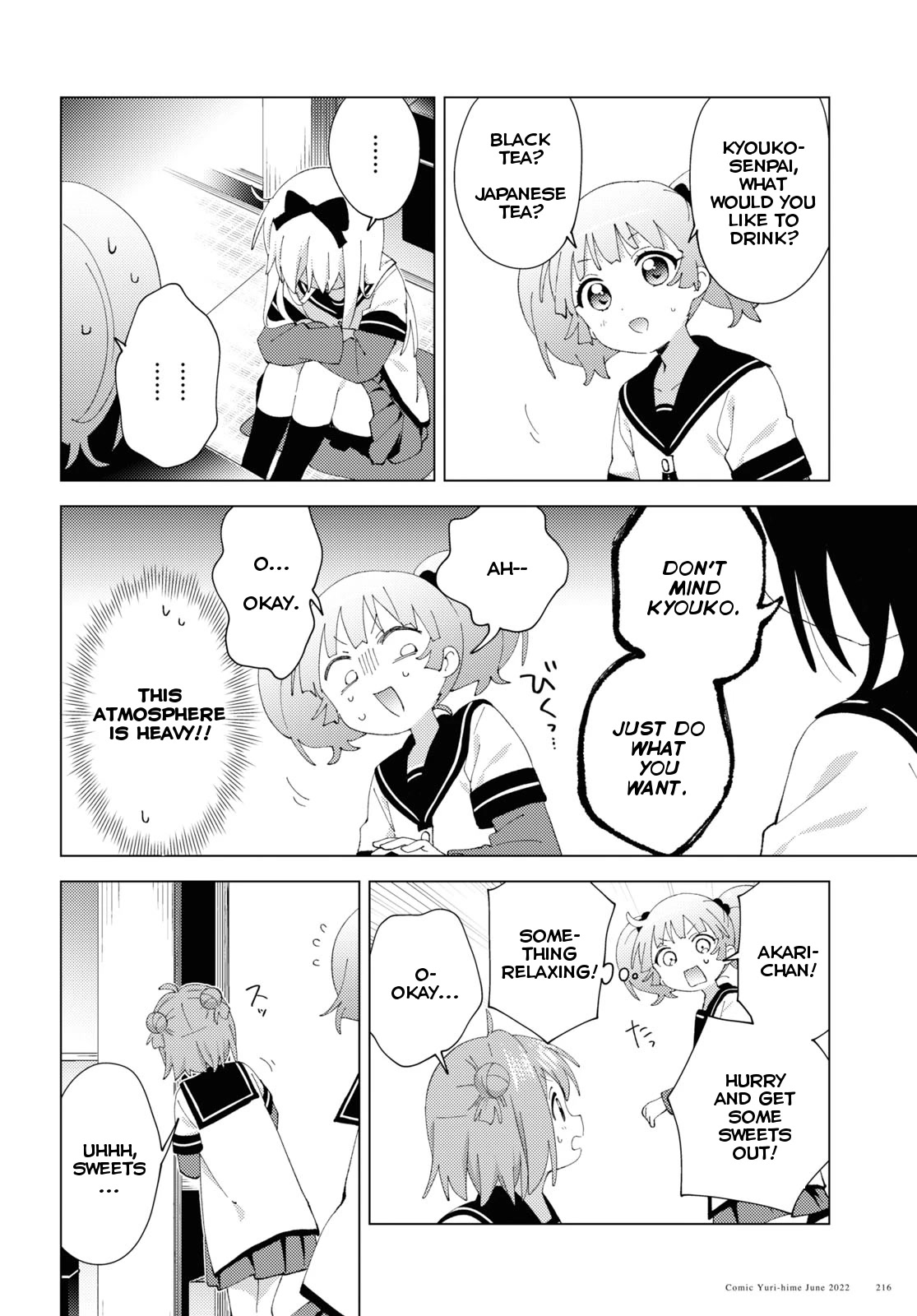 Yuru Yuri Chapter 185 page 4 - Chapter 185: Unpleasant Atmosphere