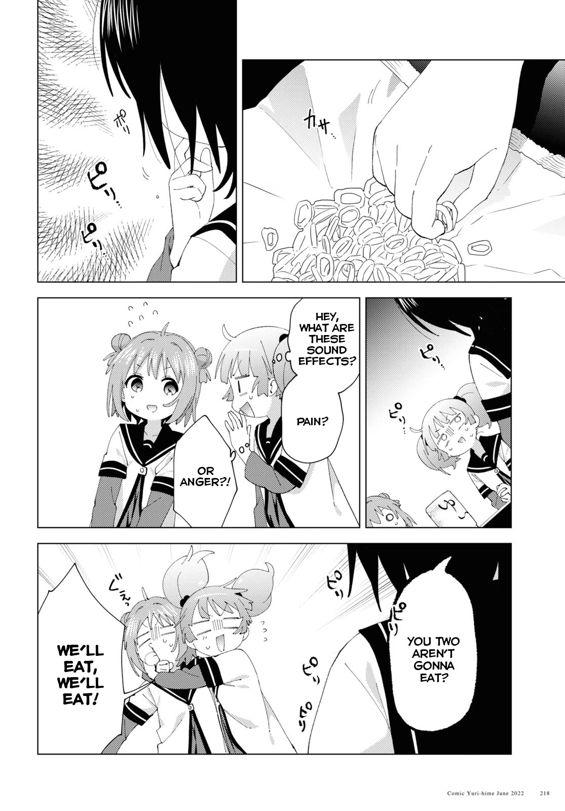 Yuru Yuri Chapter 185 page 6 - Chapter 185: Unpleasant Atmosphere