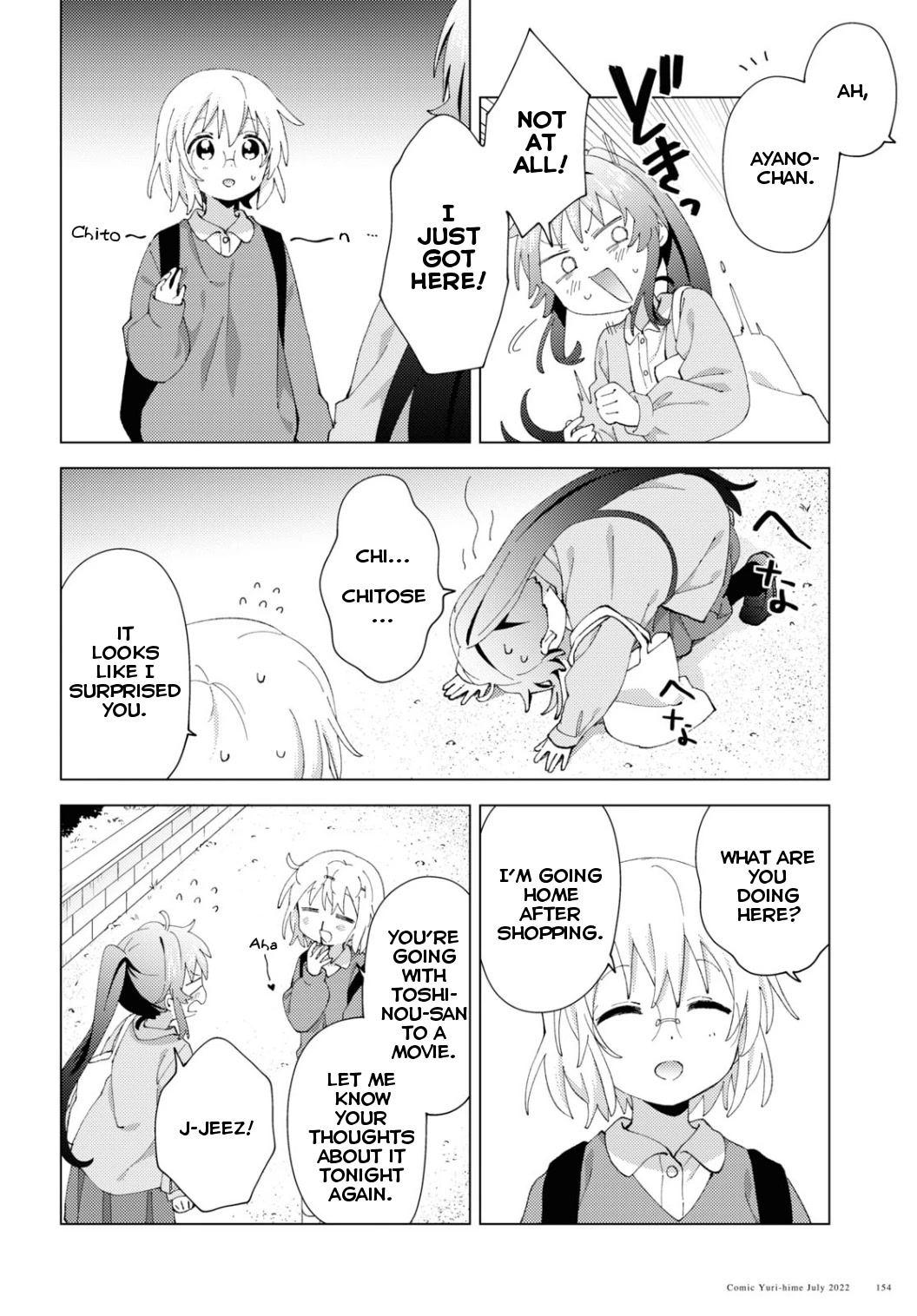 Yuru Yuri Chapter 186 page 4 - Chapter 186: If You Turn Around