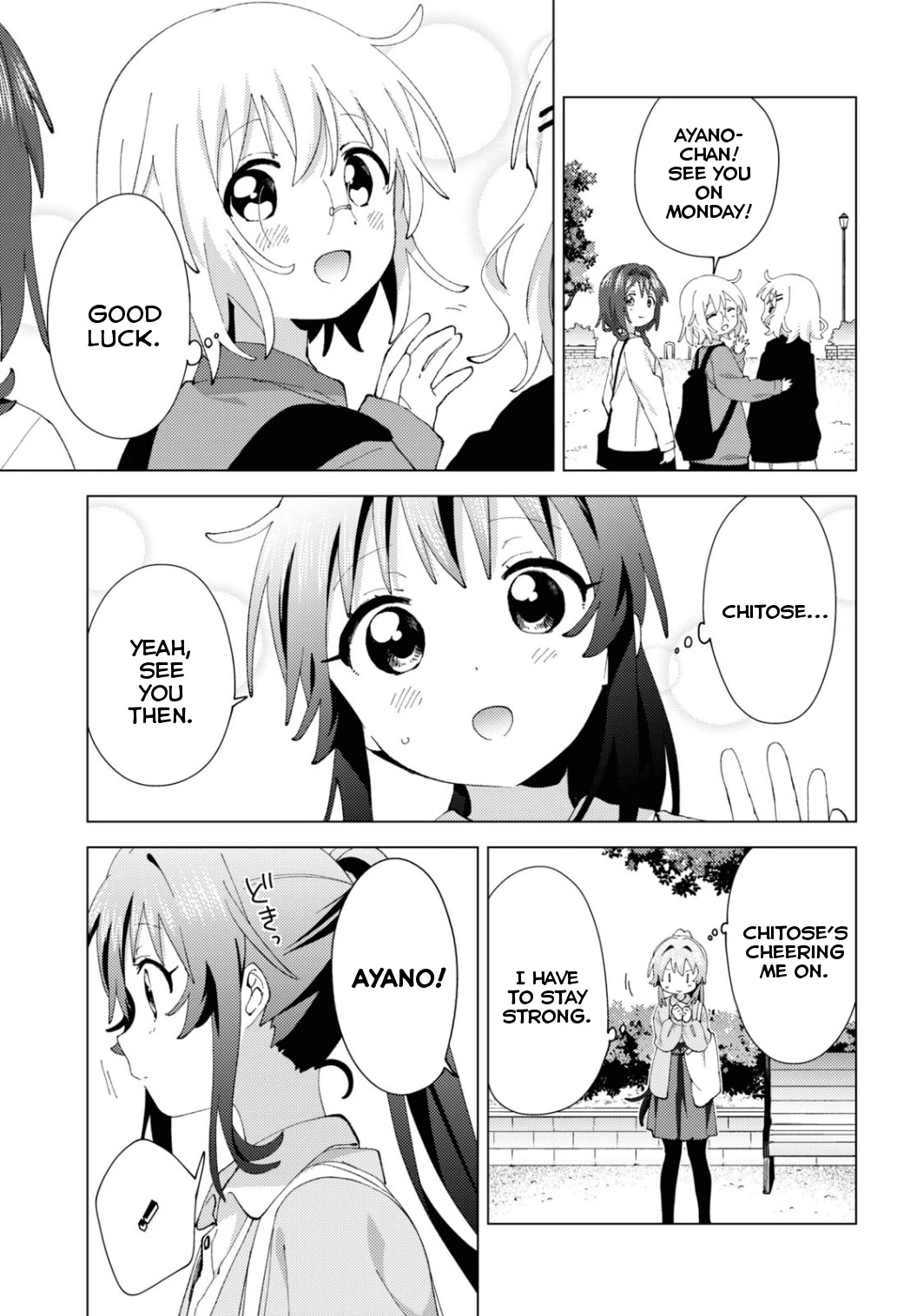 Yuru Yuri Chapter 186 page 7 - Chapter 186: If You Turn Around