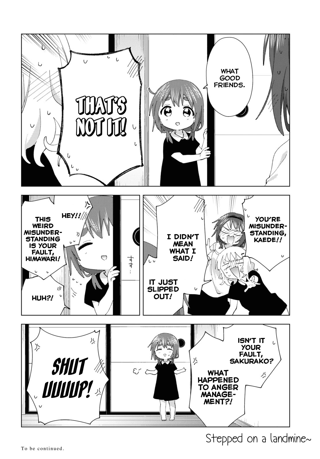 Yuru Yuri Chapter 189 page 12 - Chapter 189: Anger Management