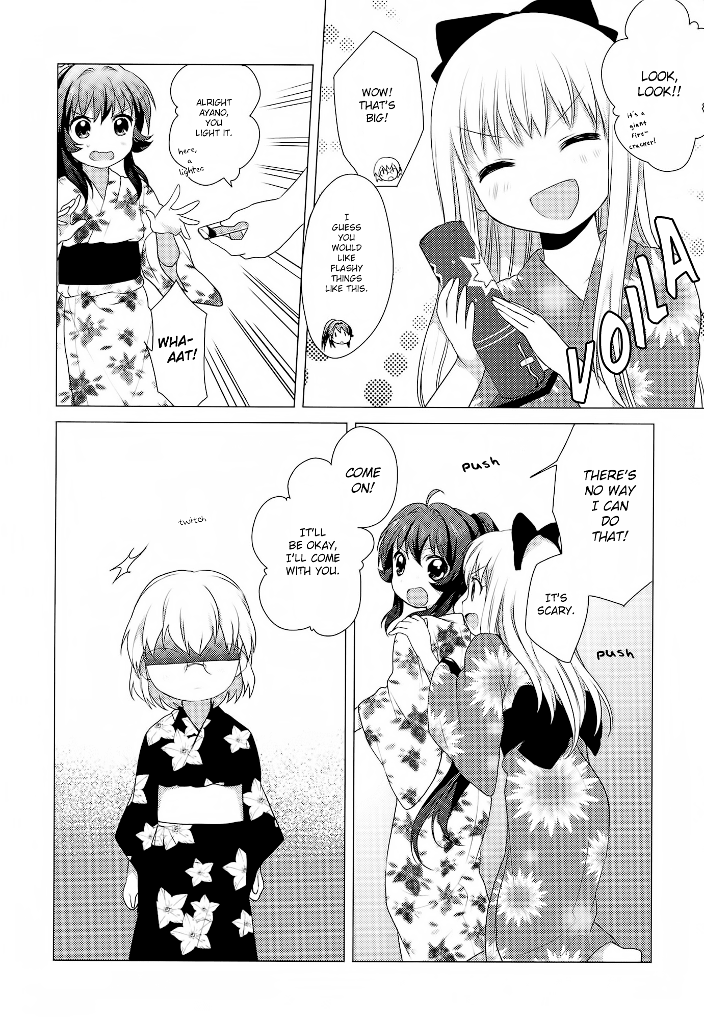 Yuru Yuri Chapter 19 page 7 - Chapter 19: Serious Blood Loss:The (Small Scale) Fireworks Party