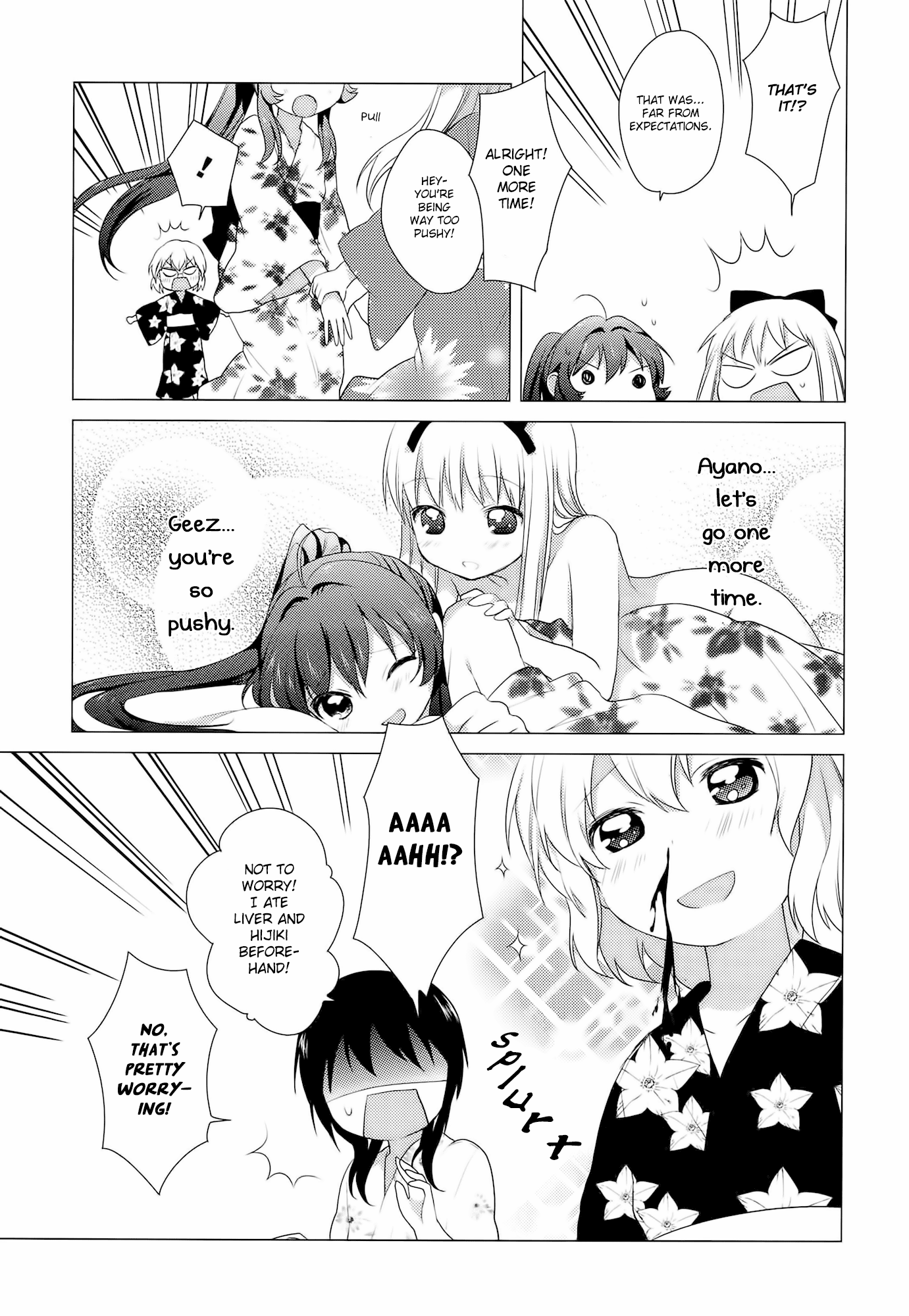 Yuru Yuri Chapter 19 page 9 - Chapter 19: Serious Blood Loss:The (Small Scale) Fireworks Party