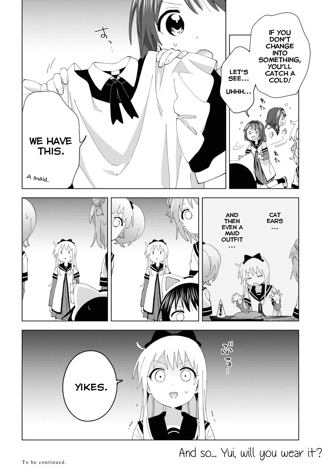 Yuru Yuri Chapter 191 page 12 - Chapter 191: Problem Consultation