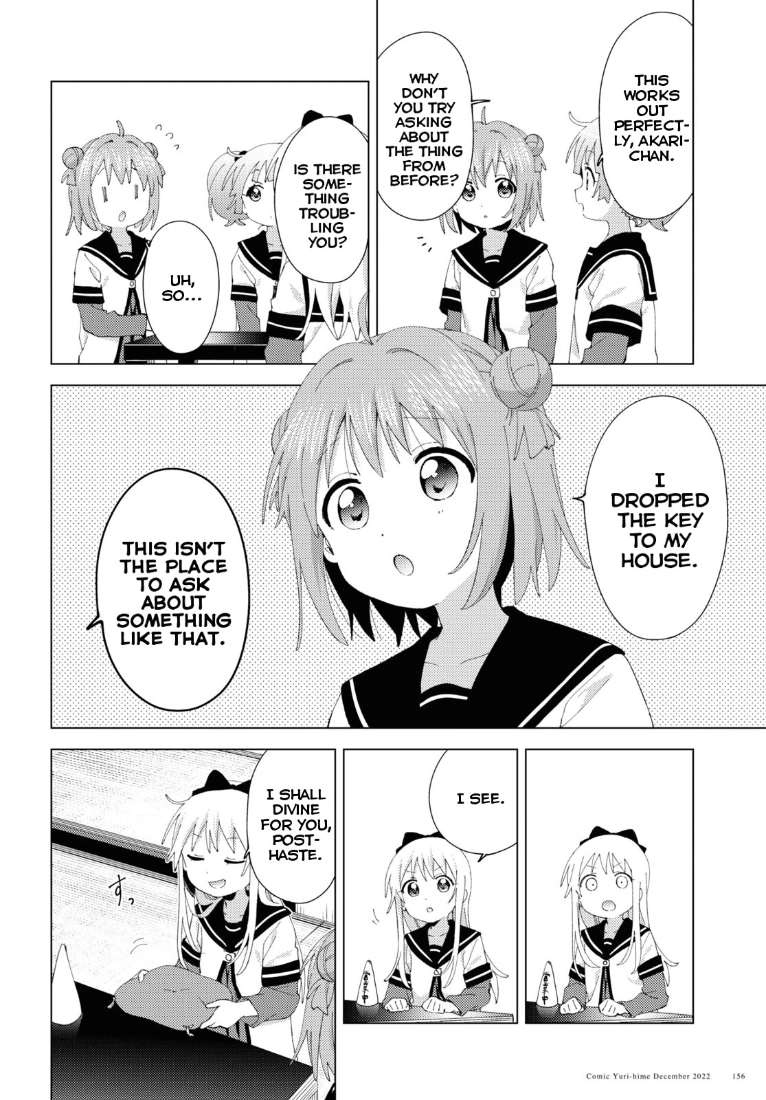 Yuru Yuri Chapter 191 page 4 - Chapter 191: Problem Consultation