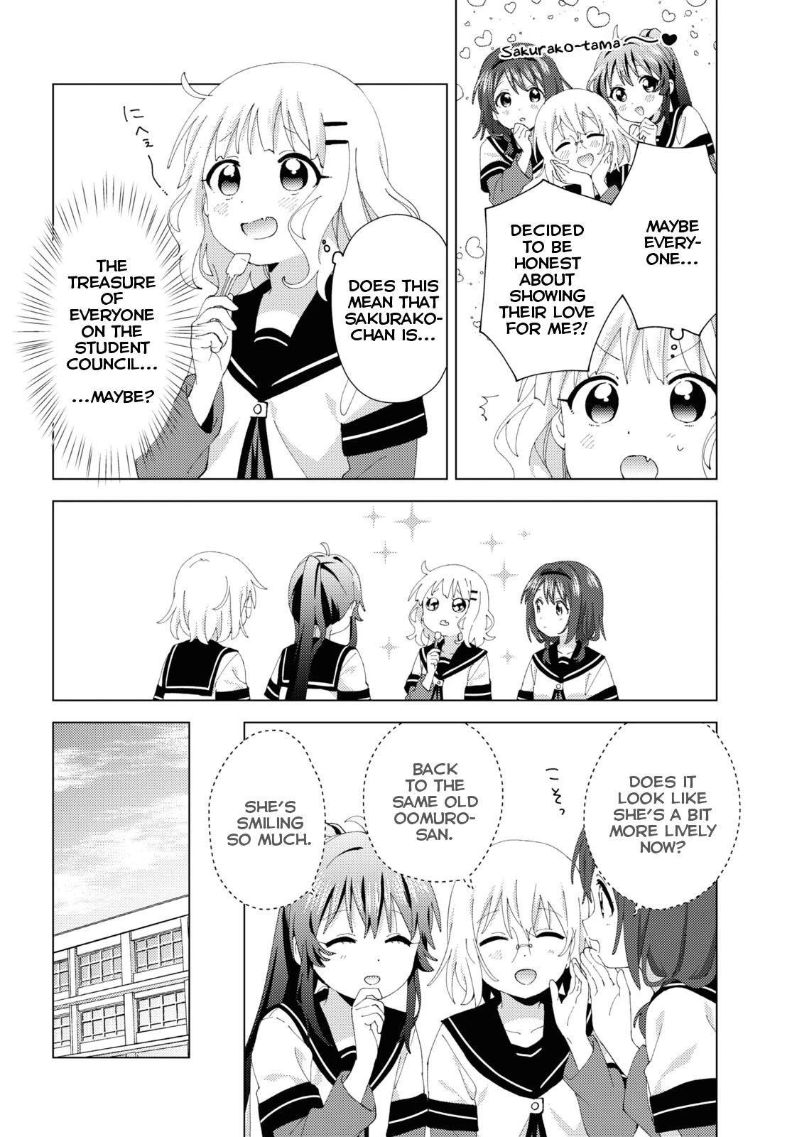 Yuru Yuri Chapter 192 page 10 - Chapter 192: The Girls Who Want To Watch Over You