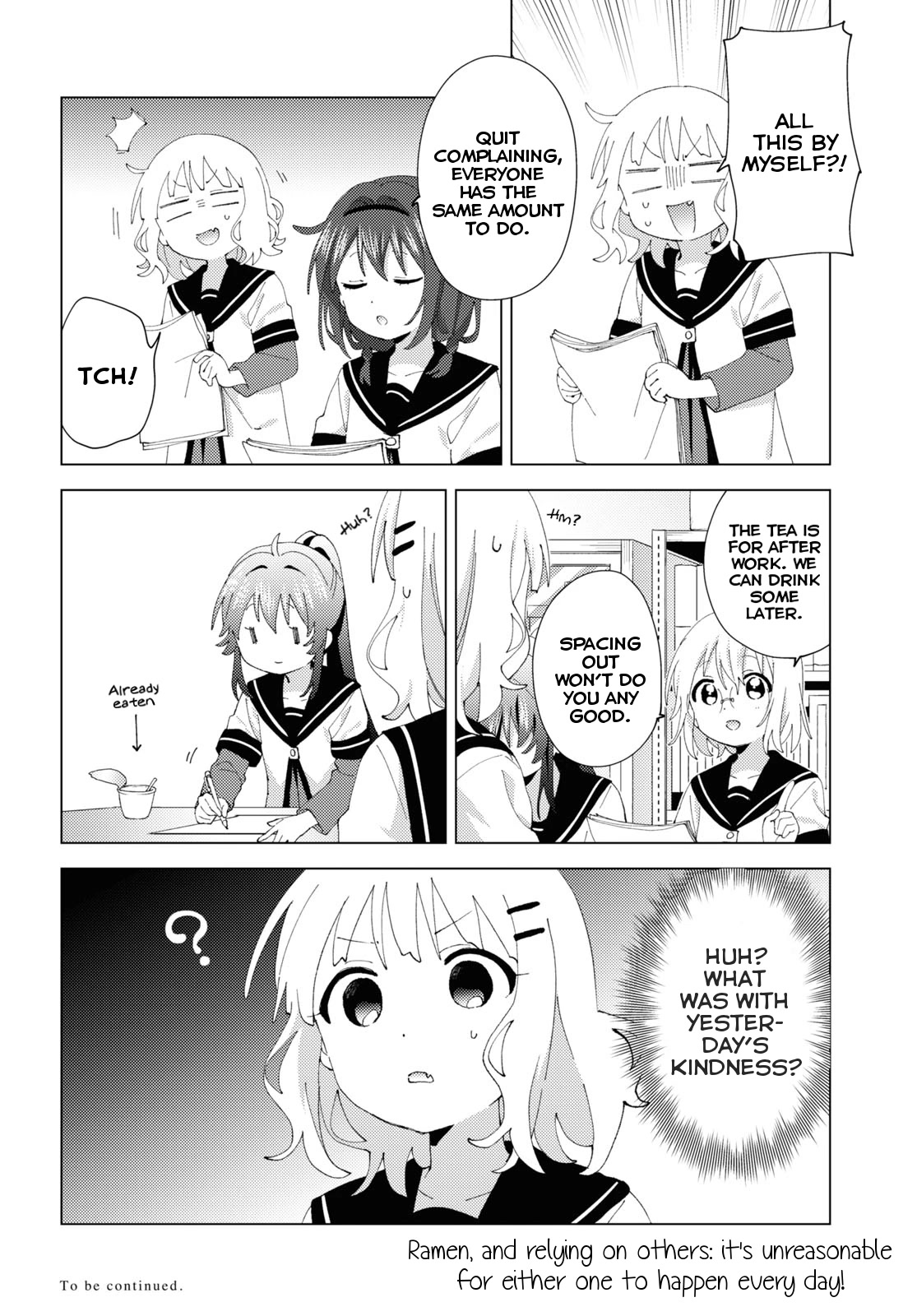 Yuru Yuri Chapter 192 page 12 - Chapter 192: The Girls Who Want To Watch Over You