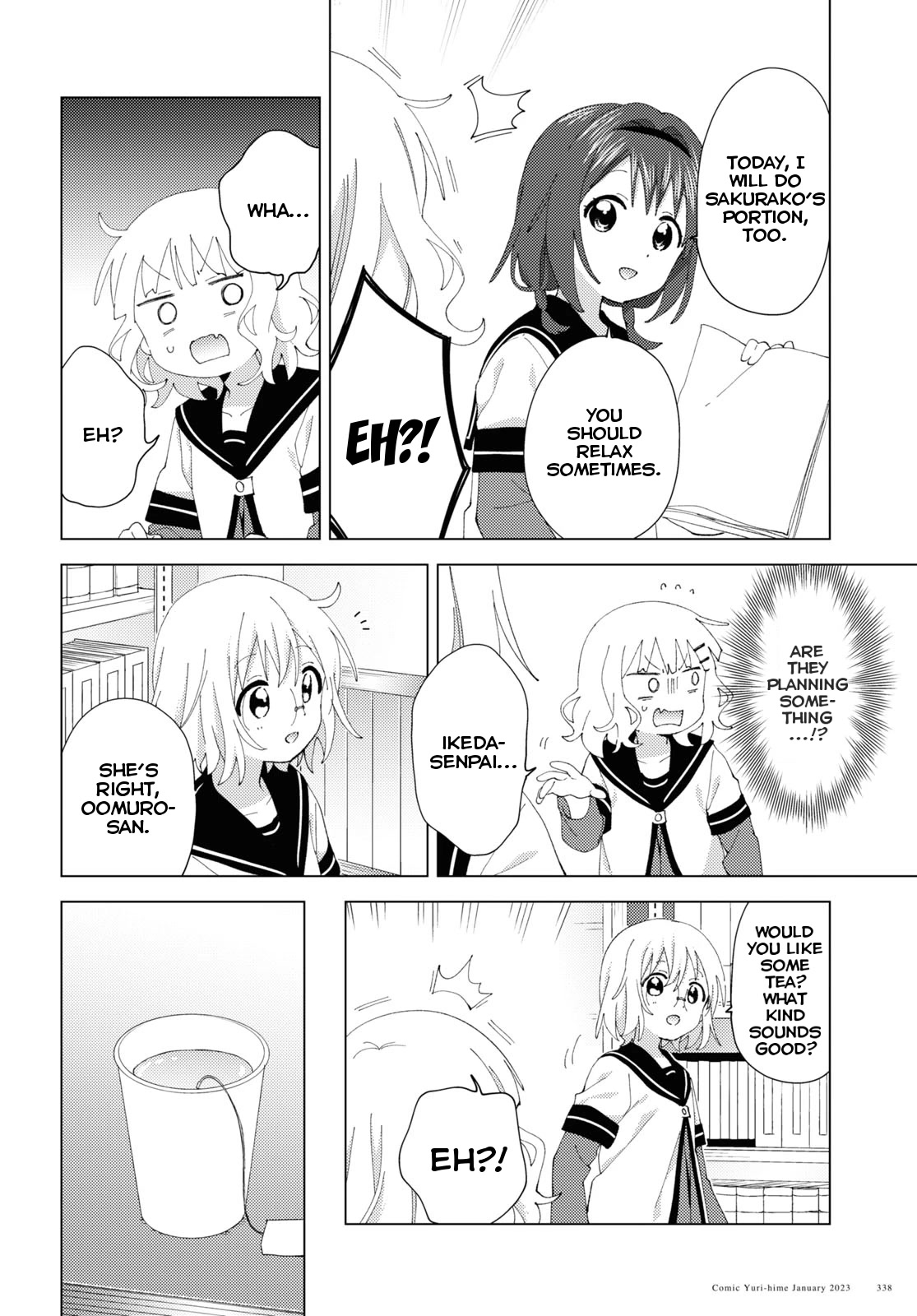 Yuru Yuri Chapter 192 page 6 - Chapter 192: The Girls Who Want To Watch Over You