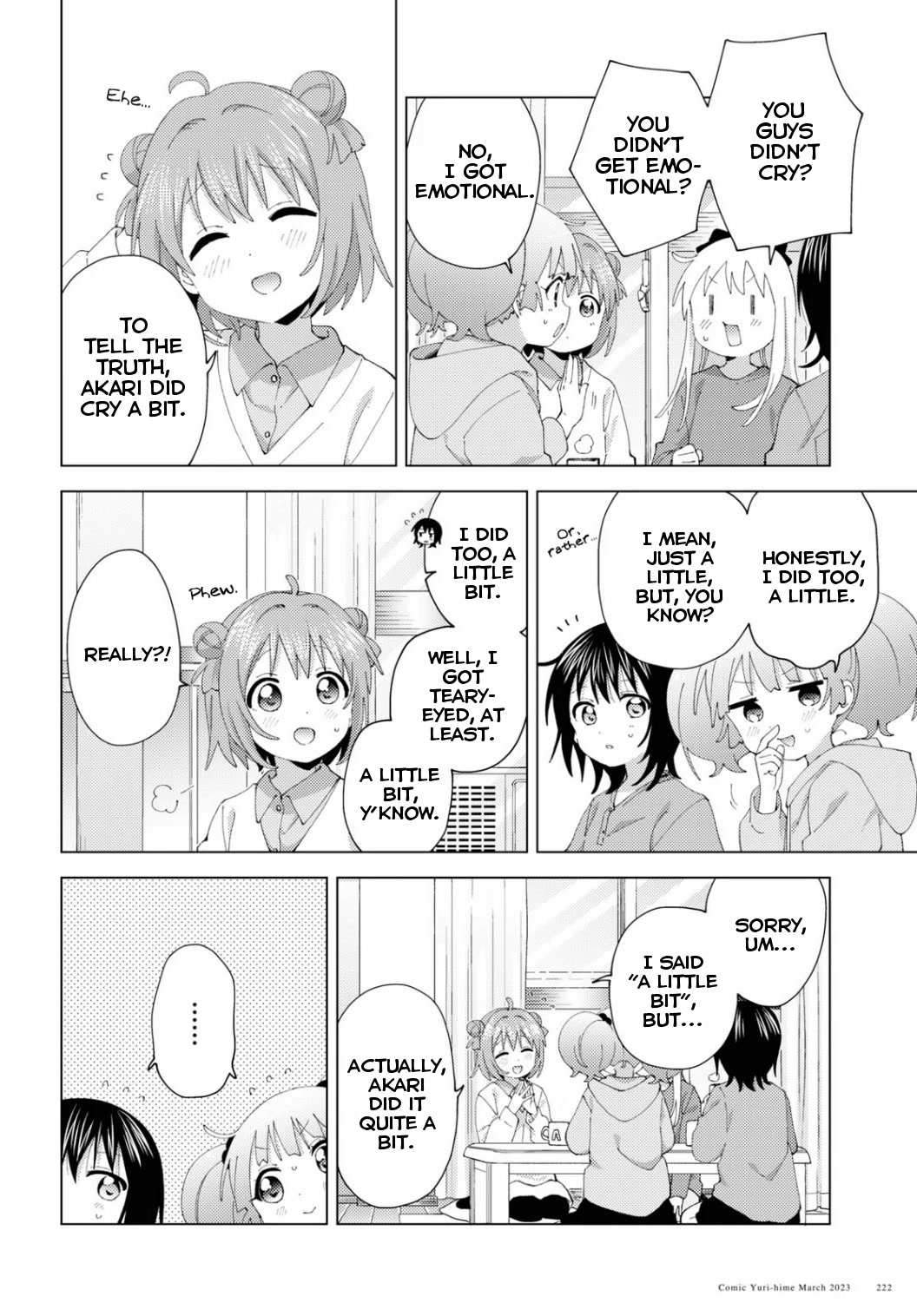 Yuru Yuri Chapter 194 page 8 - Chapter 194: Tearful Situation