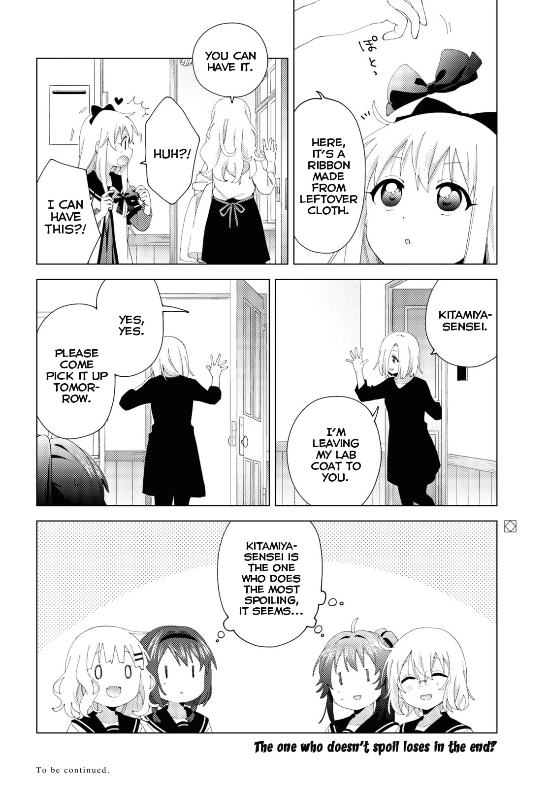 Yuru Yuri Chapter 195 page 12 - Chapter 195: Excessively Sweet