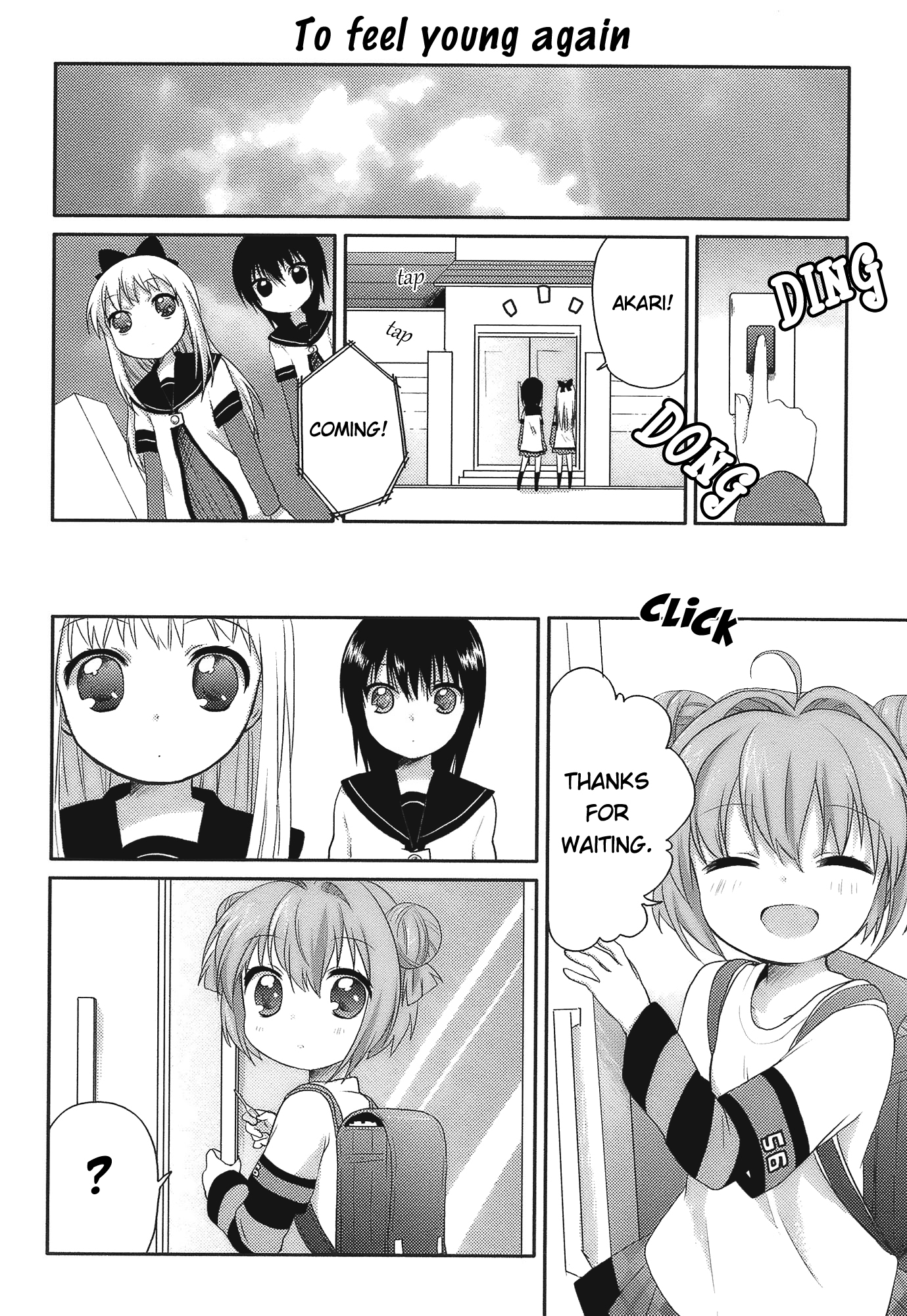 Yuru Yuri Chapter 2 page 2 - Chapter 2: How About a Walk Around the House?