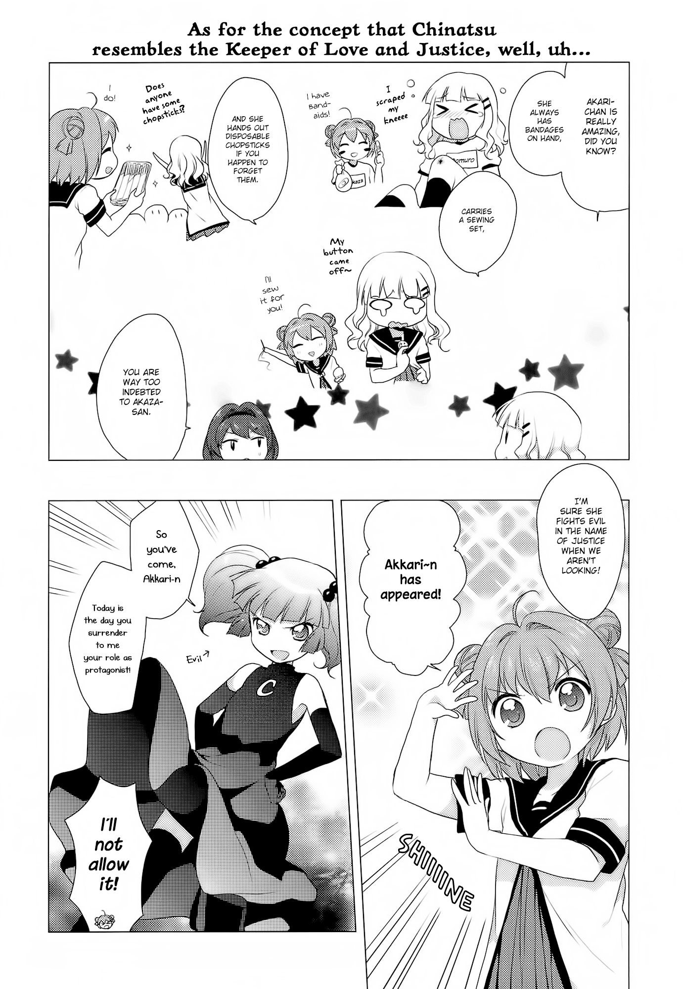 Yuru Yuri Chapter 20 page 6 - Chapter 20: A Tale of How Even If You Finish Summer's Homework, There's Still Life's Homework Left