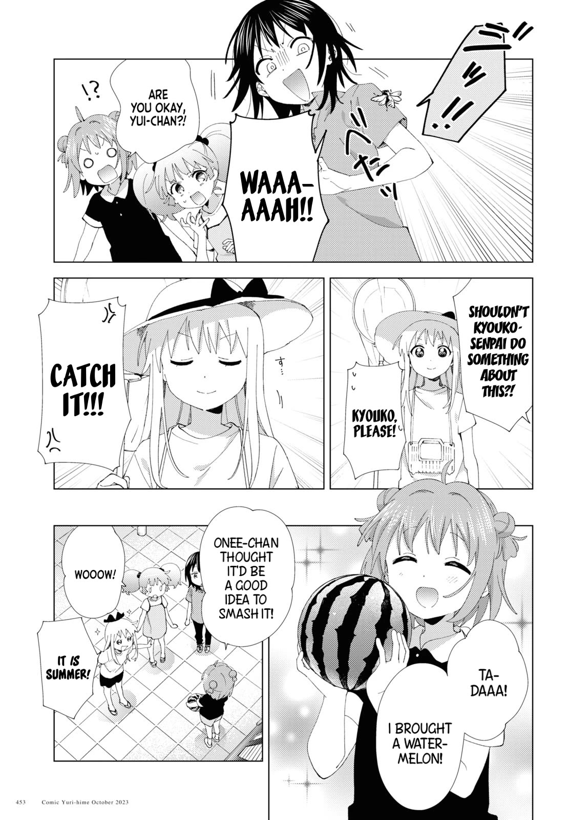 Yuru Yuri Chapter 201 page 5 - Chapter 201: Regarding Summer