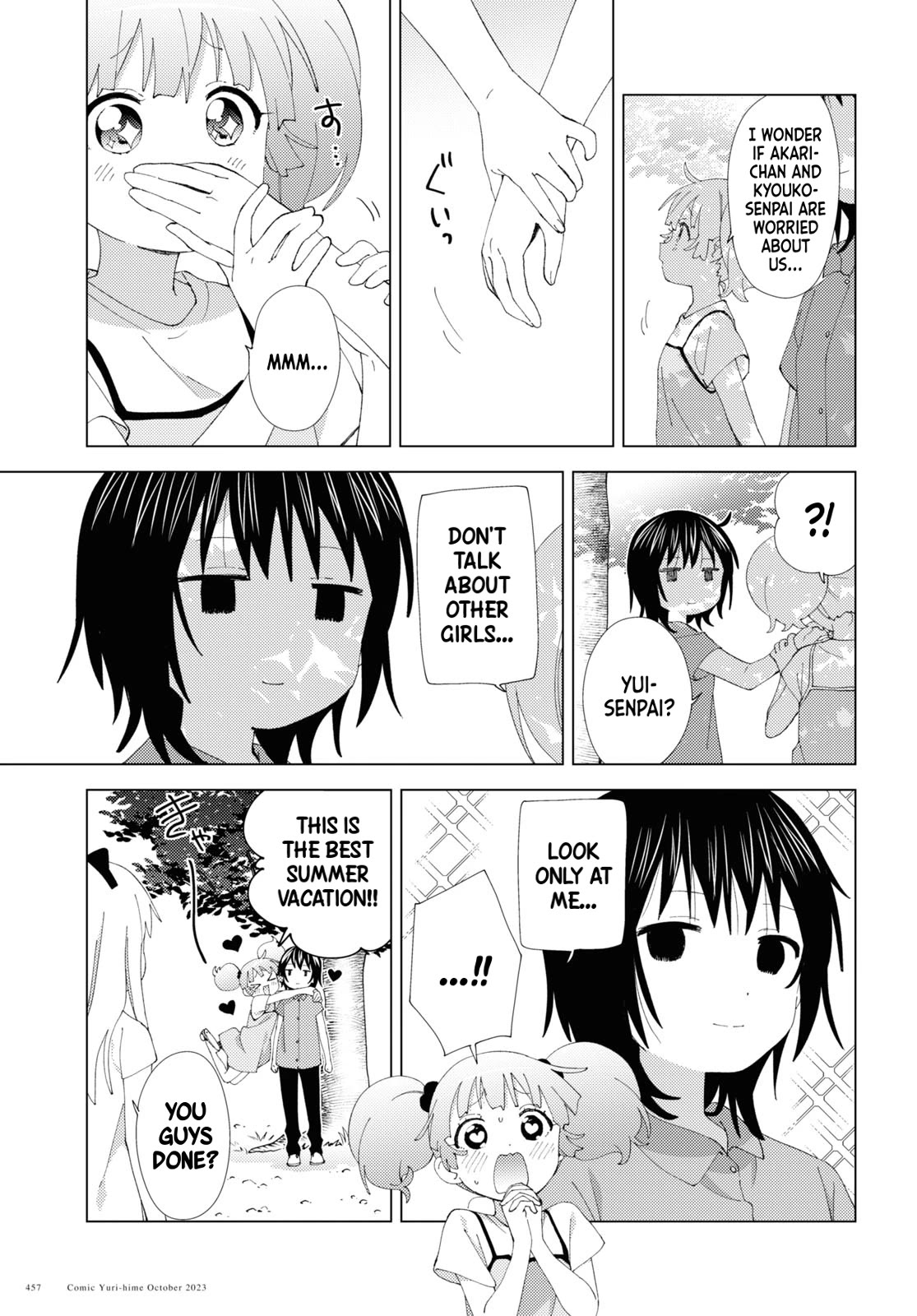 Yuru Yuri Chapter 201 page 9 - Chapter 201: Regarding Summer