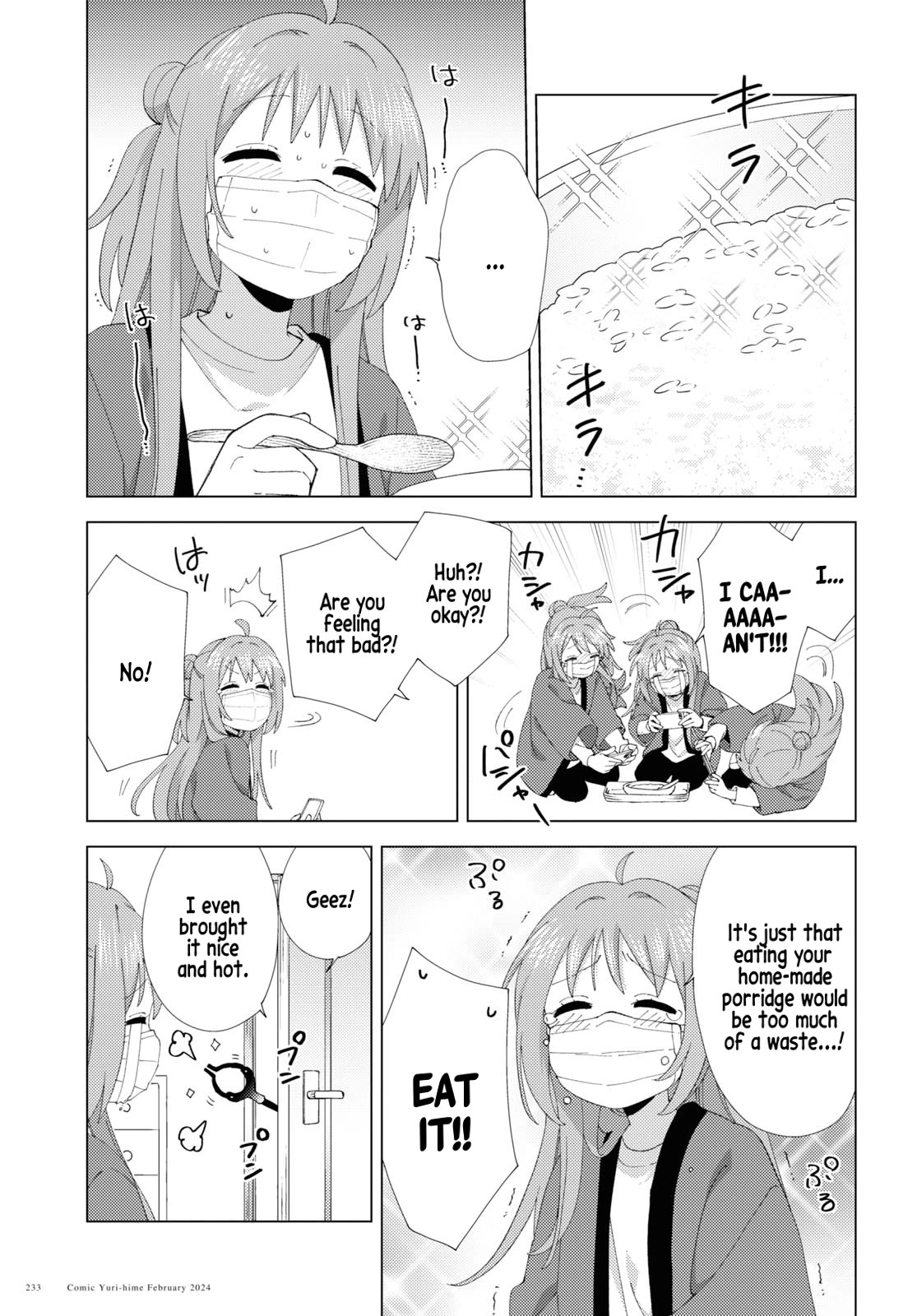 Yuru Yuri Chapter 205 page 9 - Chapter 205: Sick Onee-chan