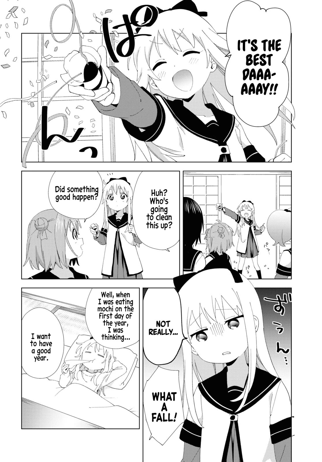 Yuru Yuri Chapter 206 page 2 - Chapter 206: A Year's Good Benefits!