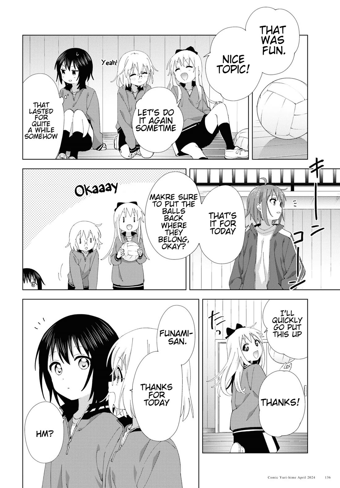 Yuru Yuri Chapter 207 page 8 - Chapter 207: Absent Partner