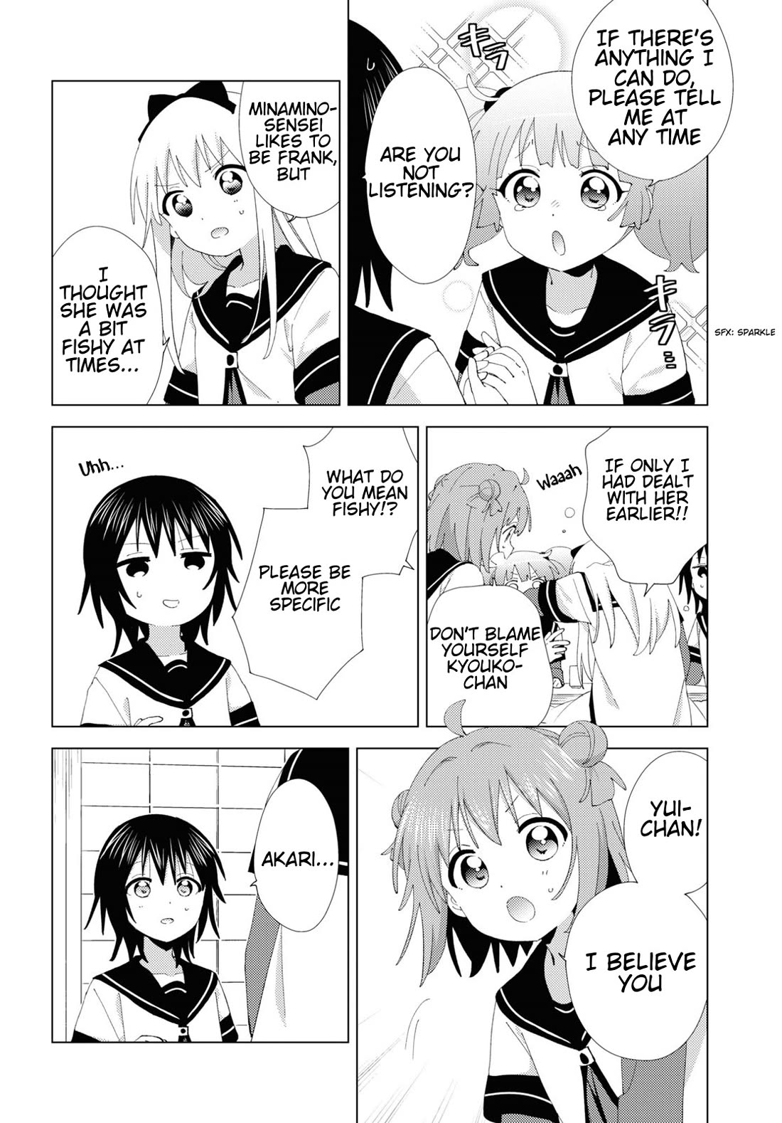 Yuru Yuri Chapter 208 page 10 - Chapter 208: Distrust and Temptation