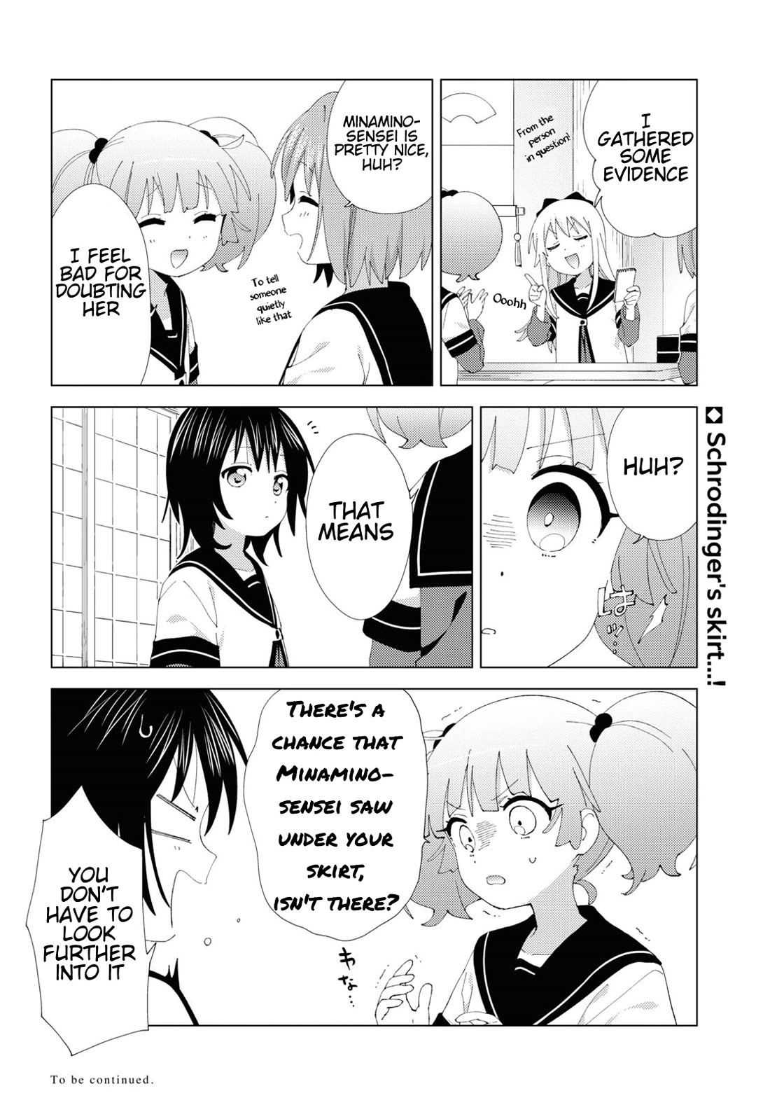Yuru Yuri Chapter 208 page 12 - Chapter 208: Distrust and Temptation