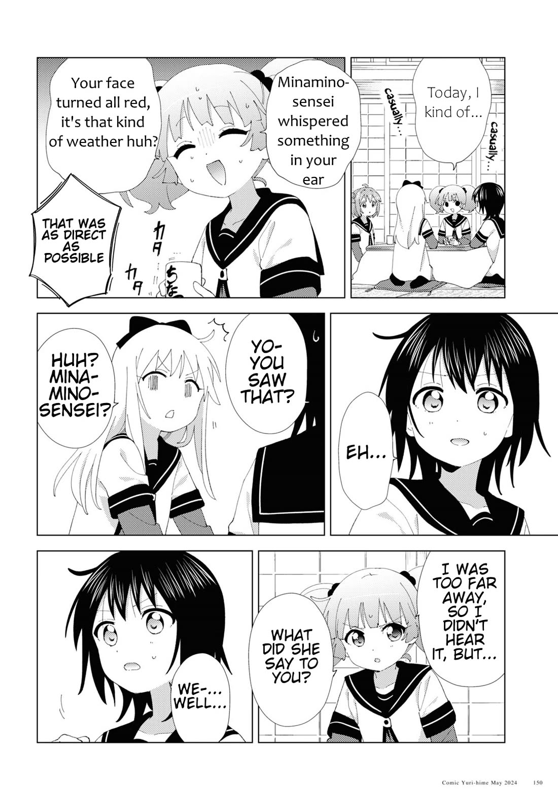 Yuru Yuri Chapter 208 page 4 - Chapter 208: Distrust and Temptation