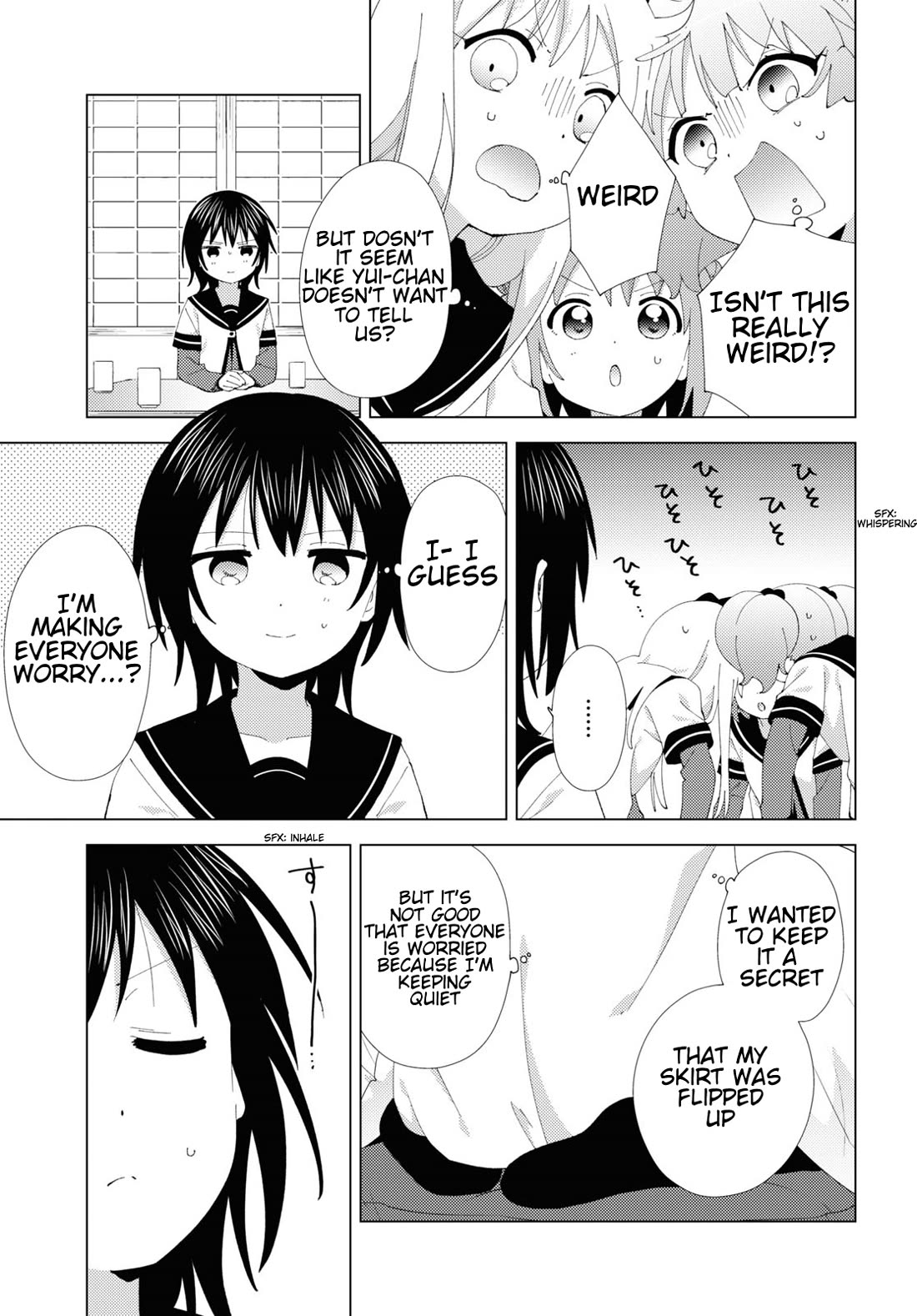 Yuru Yuri Chapter 208 page 7 - Chapter 208: Distrust and Temptation