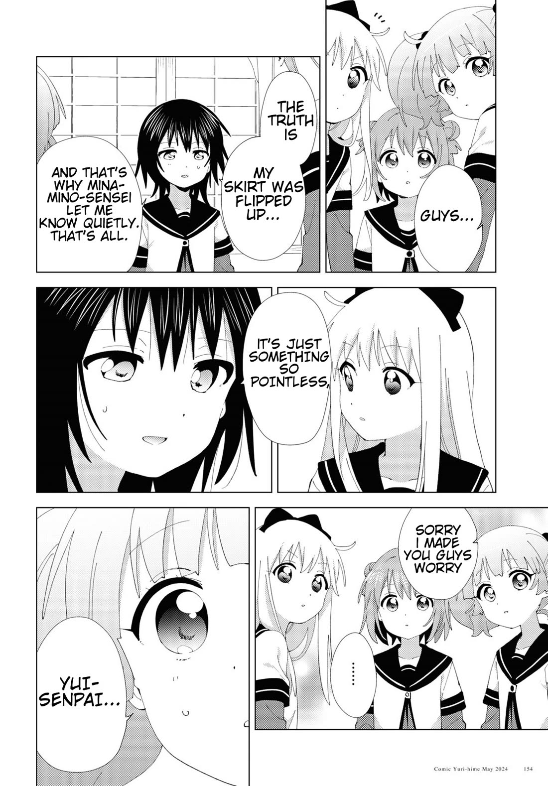 Yuru Yuri Chapter 208 page 8 - Chapter 208: Distrust and Temptation