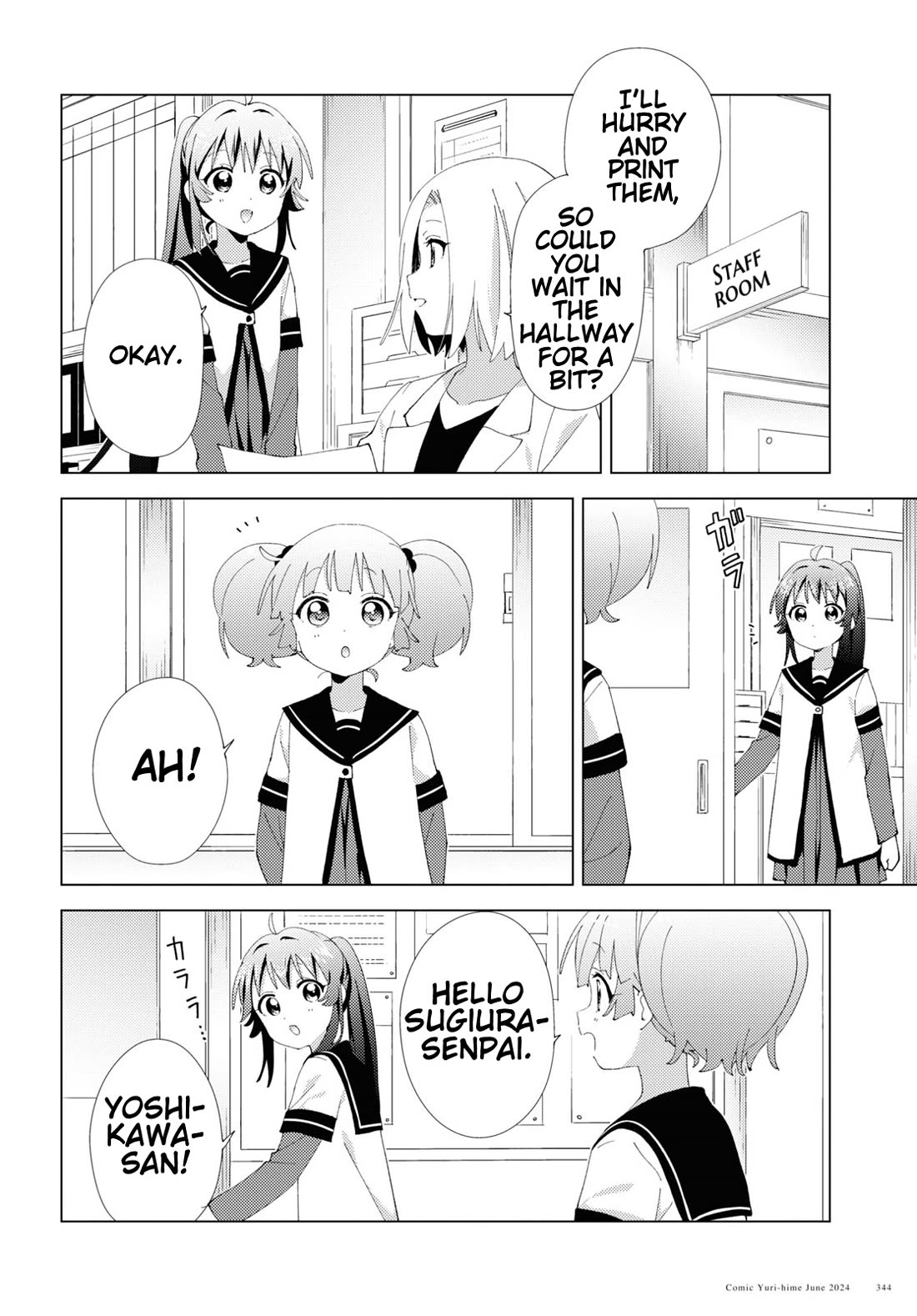 Yuru Yuri Chapter 209 page 2 - Chapter 209: Sympathetic Maidens