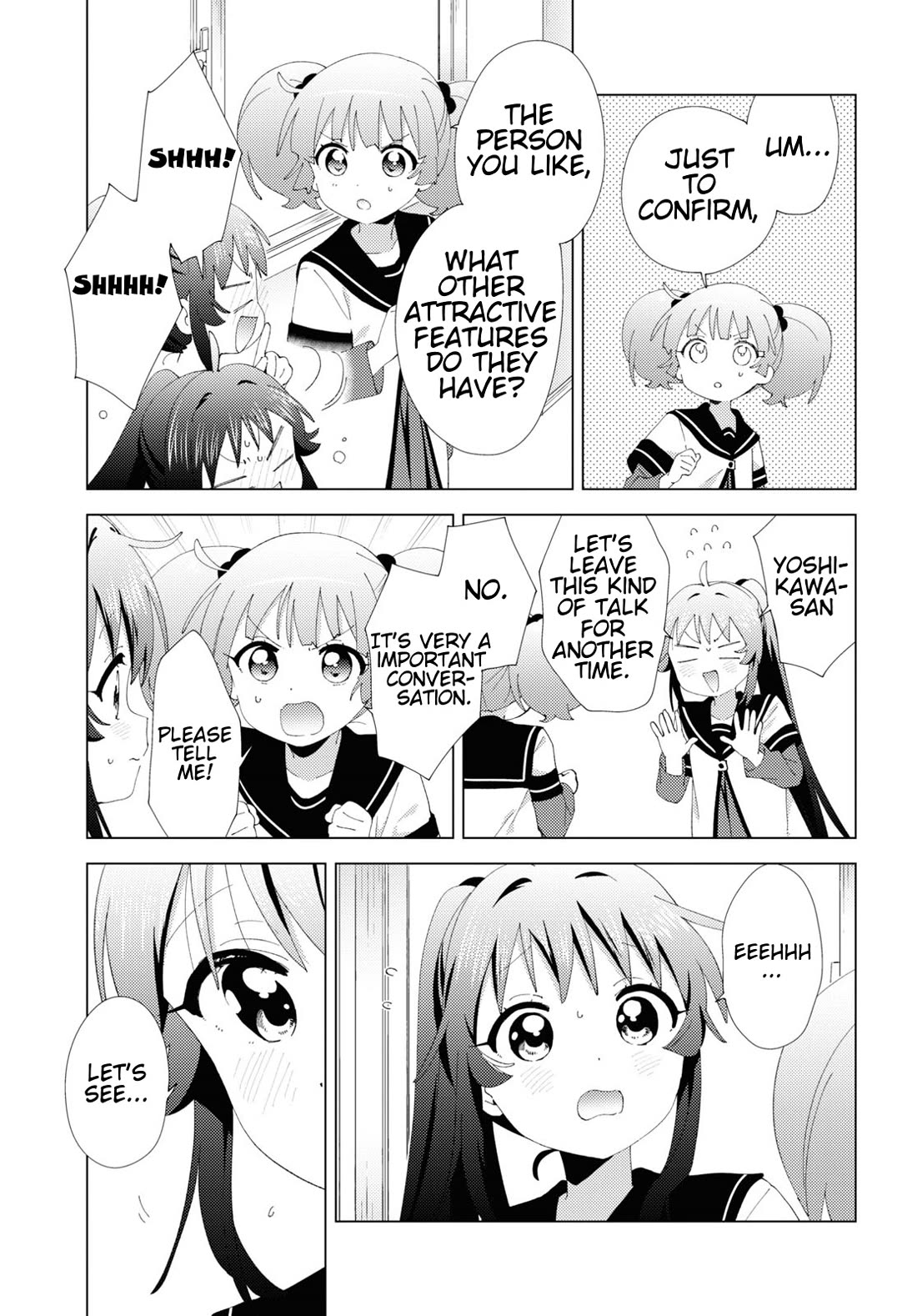 Yuru Yuri Chapter 209 page 5 - Chapter 209: Sympathetic Maidens