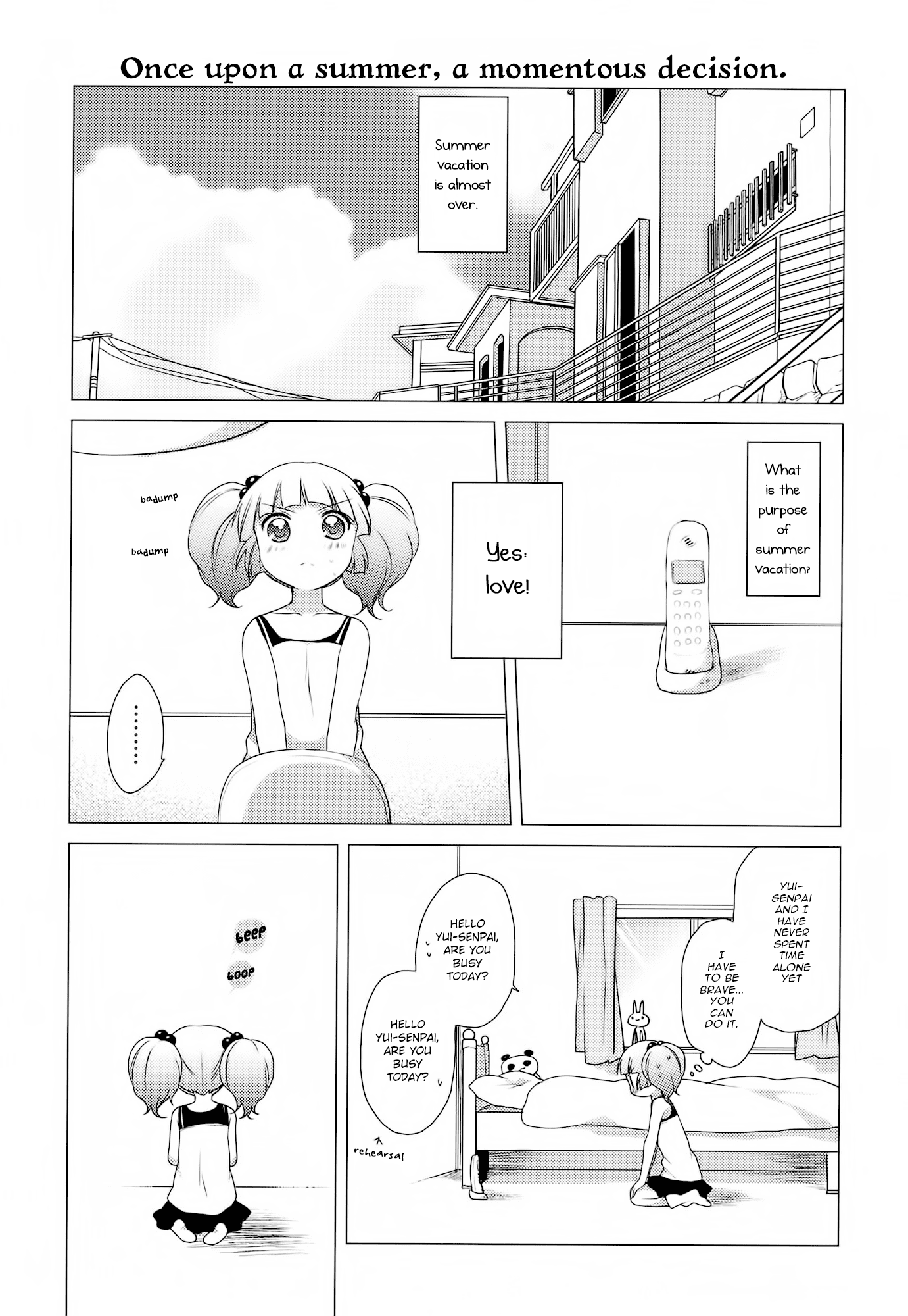 Yuru Yuri Chapter 21 page 2 - Chapter 21: Let's Fall in Love