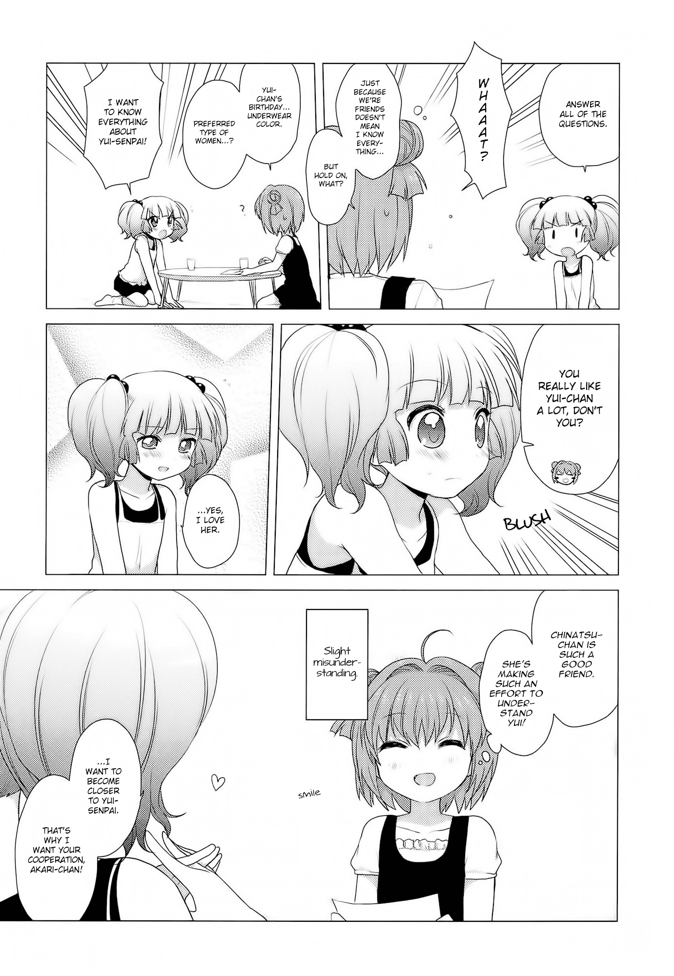 Yuru Yuri Chapter 21 page 5 - Chapter 21: Let's Fall in Love