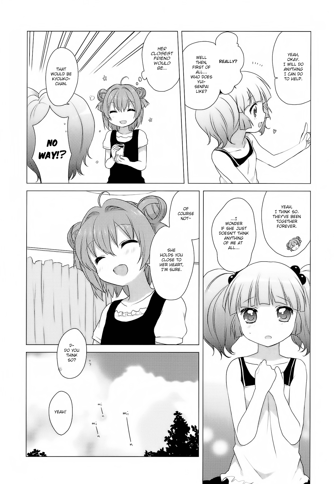 Yuru Yuri Chapter 21 page 6 - Chapter 21: Let's Fall in Love