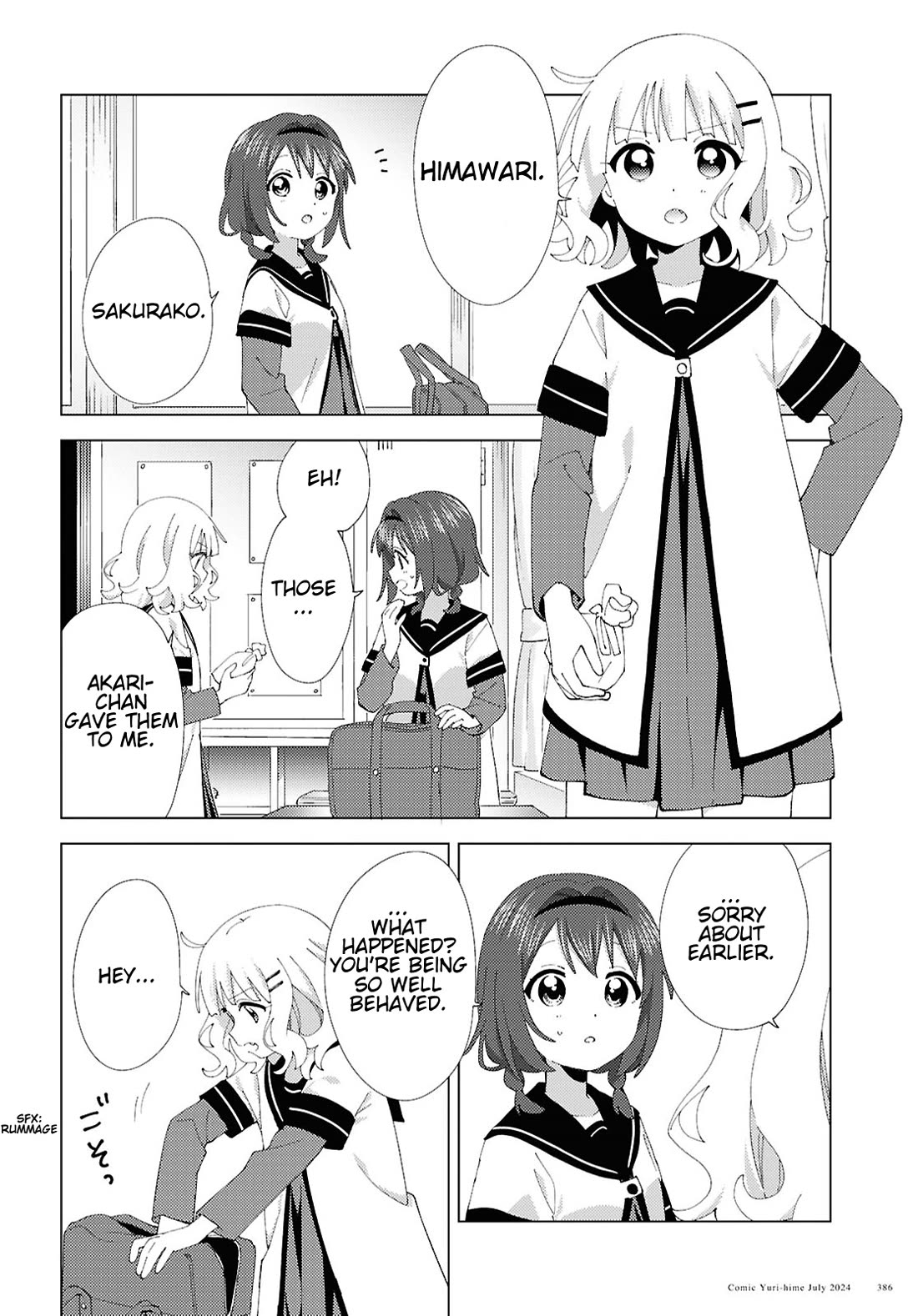 Yuru Yuri Chapter 210 page 10 - Chapter 210: Your Sugar