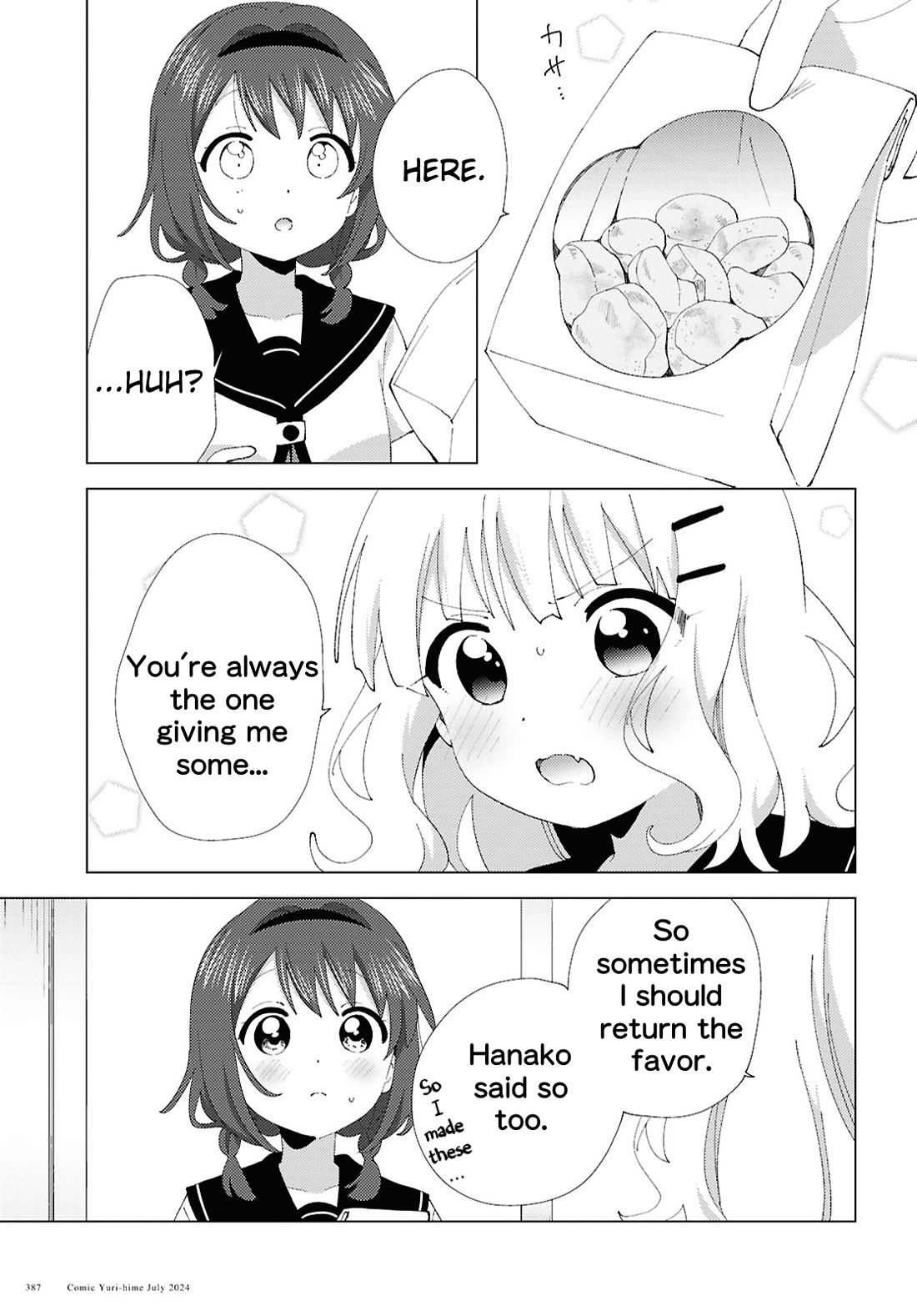 Yuru Yuri Chapter 210 page 11 - Chapter 210: Your Sugar