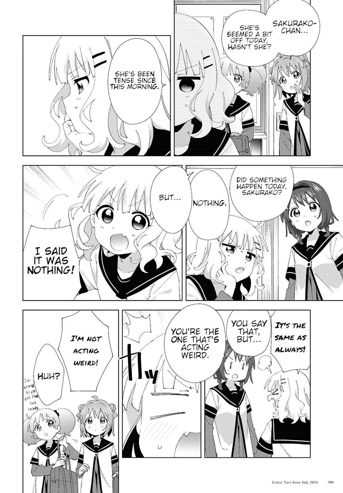 Yuru Yuri Chapter 210 page 4 - Chapter 210: Your Sugar