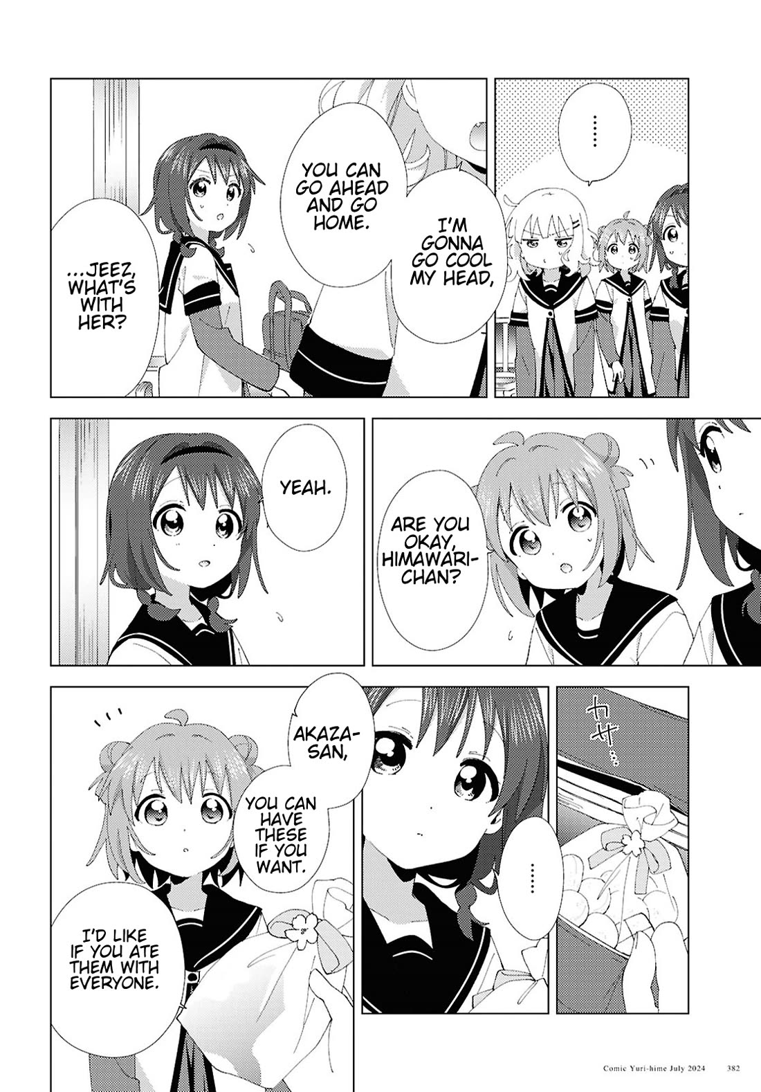 Yuru Yuri Chapter 210 page 6 - Chapter 210: Your Sugar